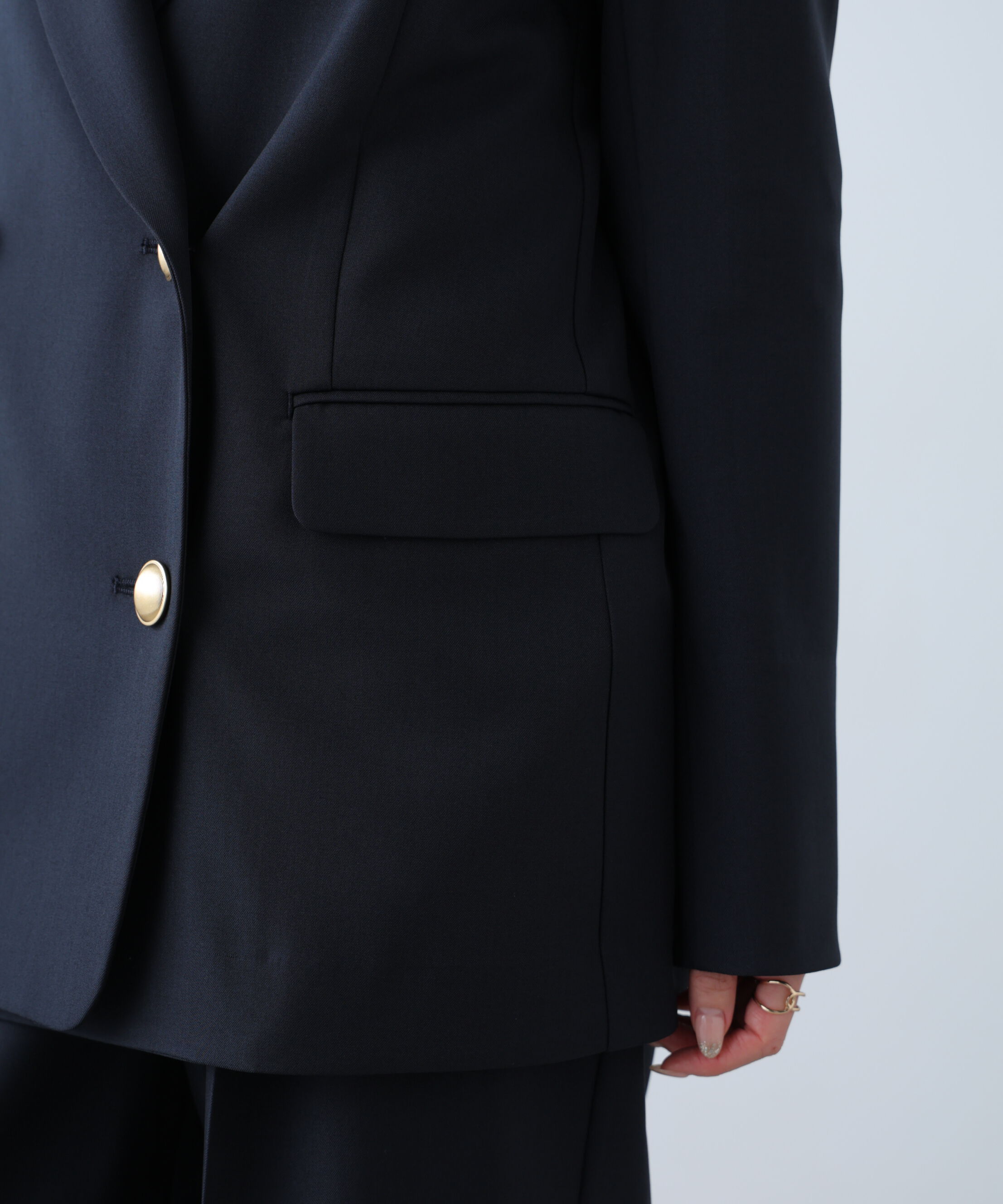  「梳毛調合繊ダブルブレストジャケット」|その他|