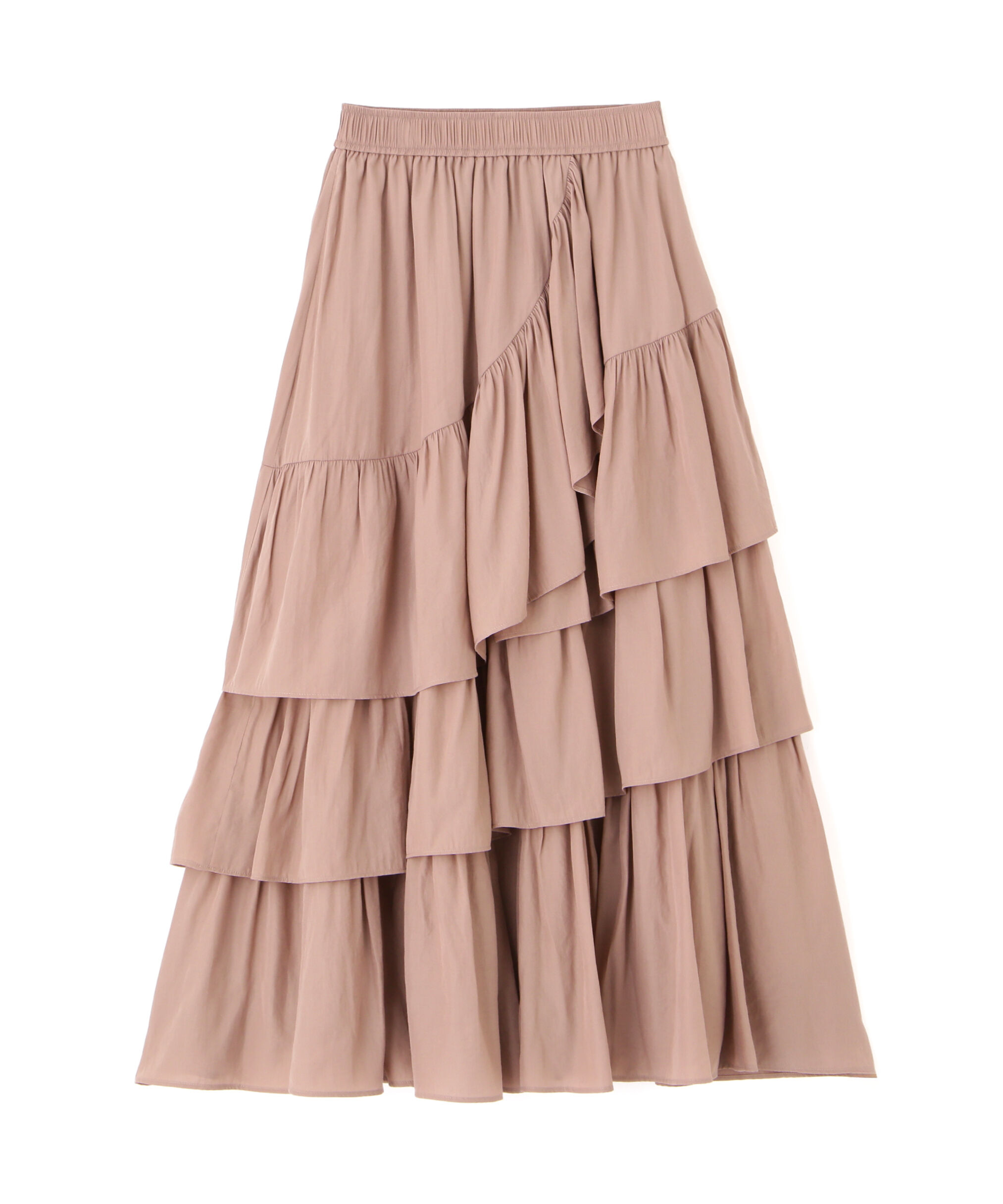  「ランダムティアードボリュームスカート」|スカート|