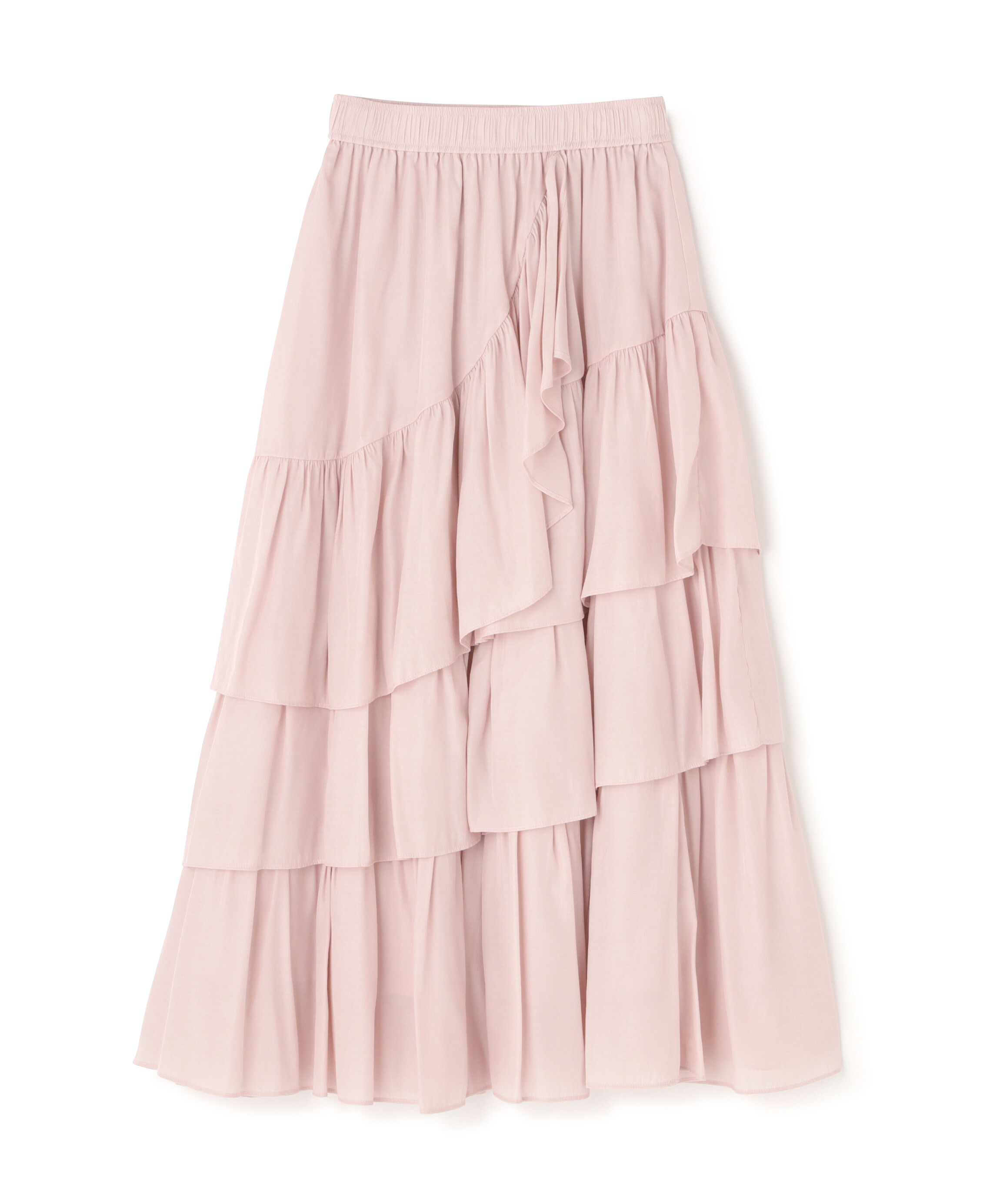  「ランダムティアードボリュームスカート」|スカート|