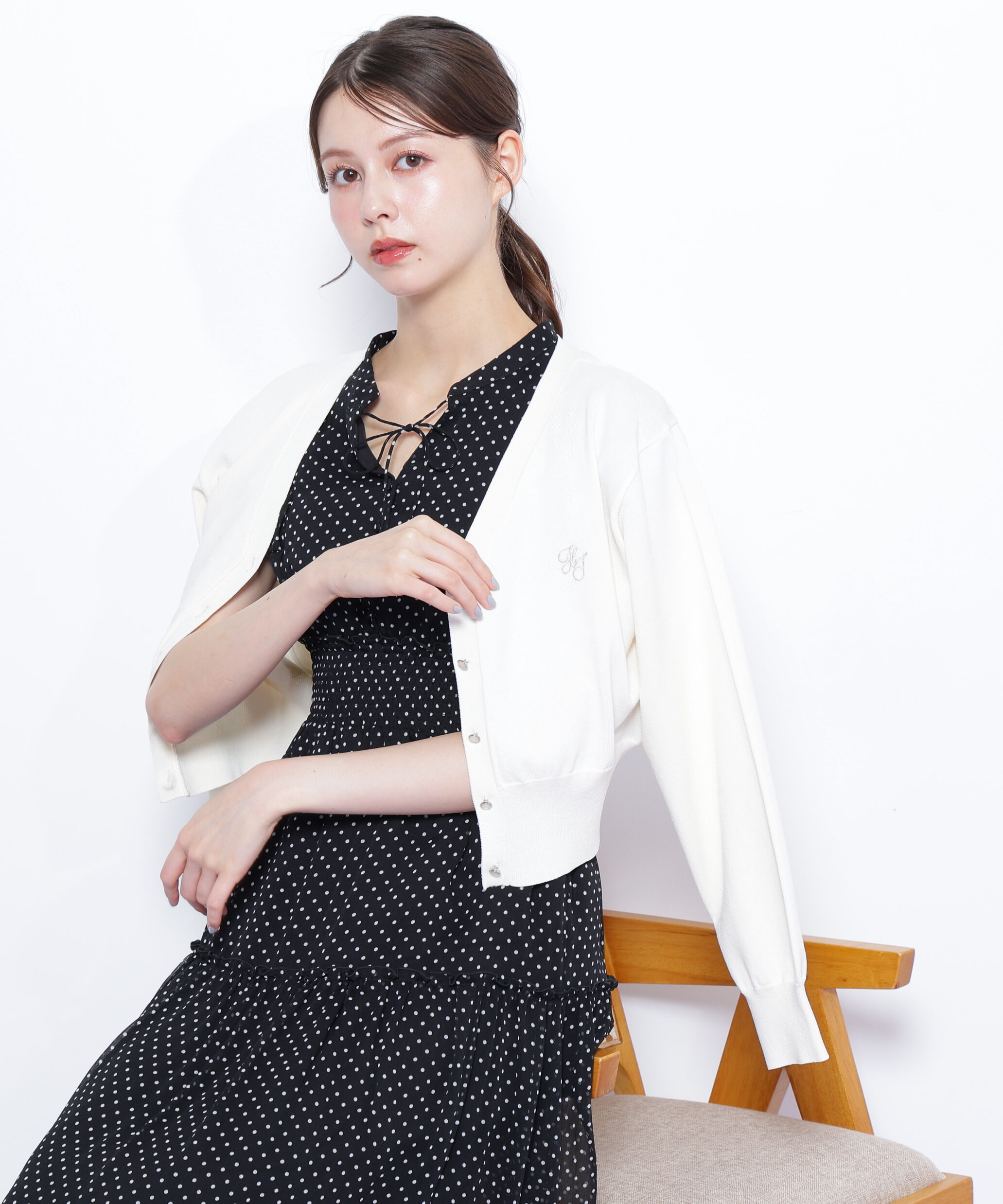  「UV＆ウォッシャブルカーディガン」|ニット・セーター|