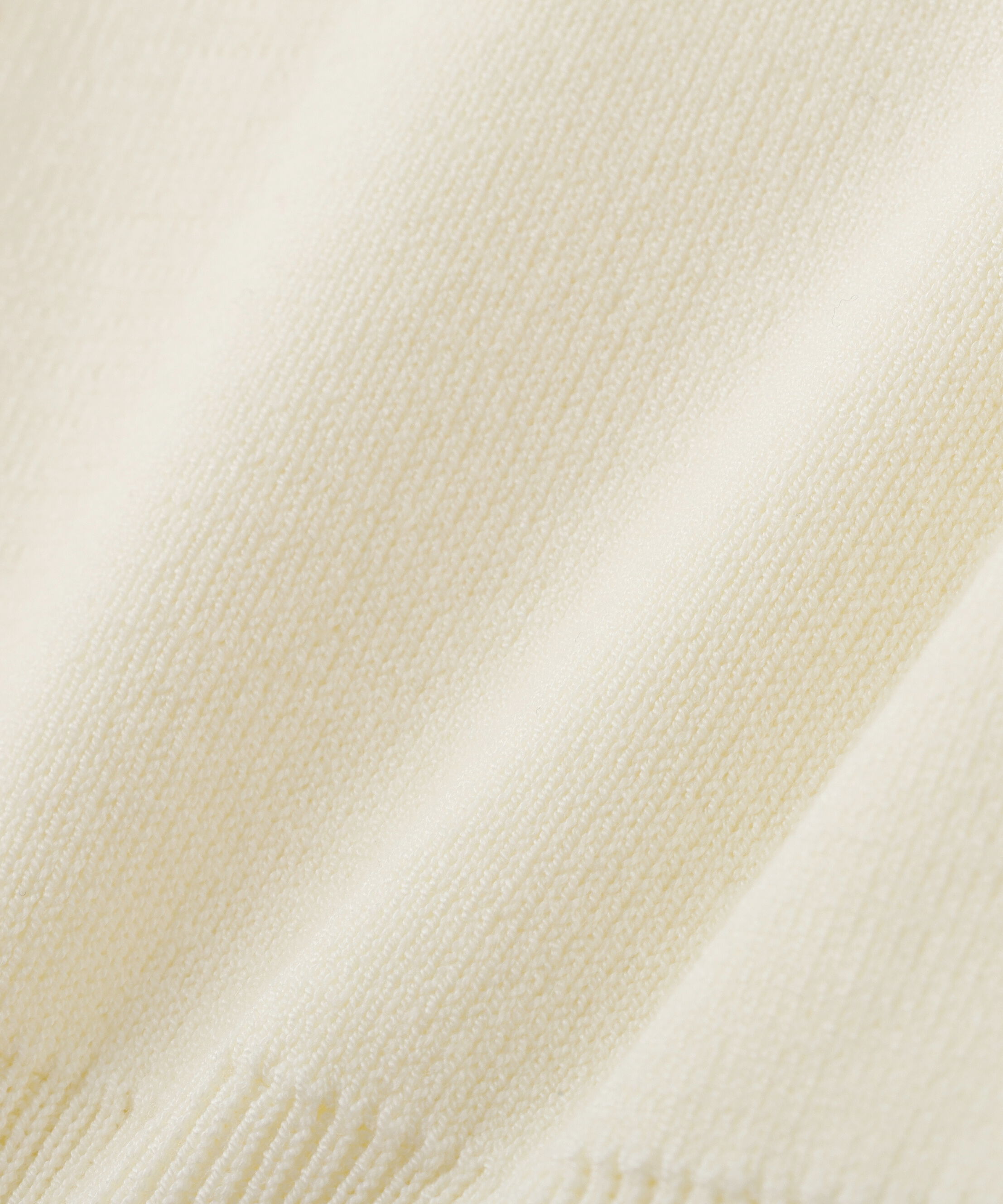  「半袖ビッグカラーデザイン釦ニット」|ニット・セーター|