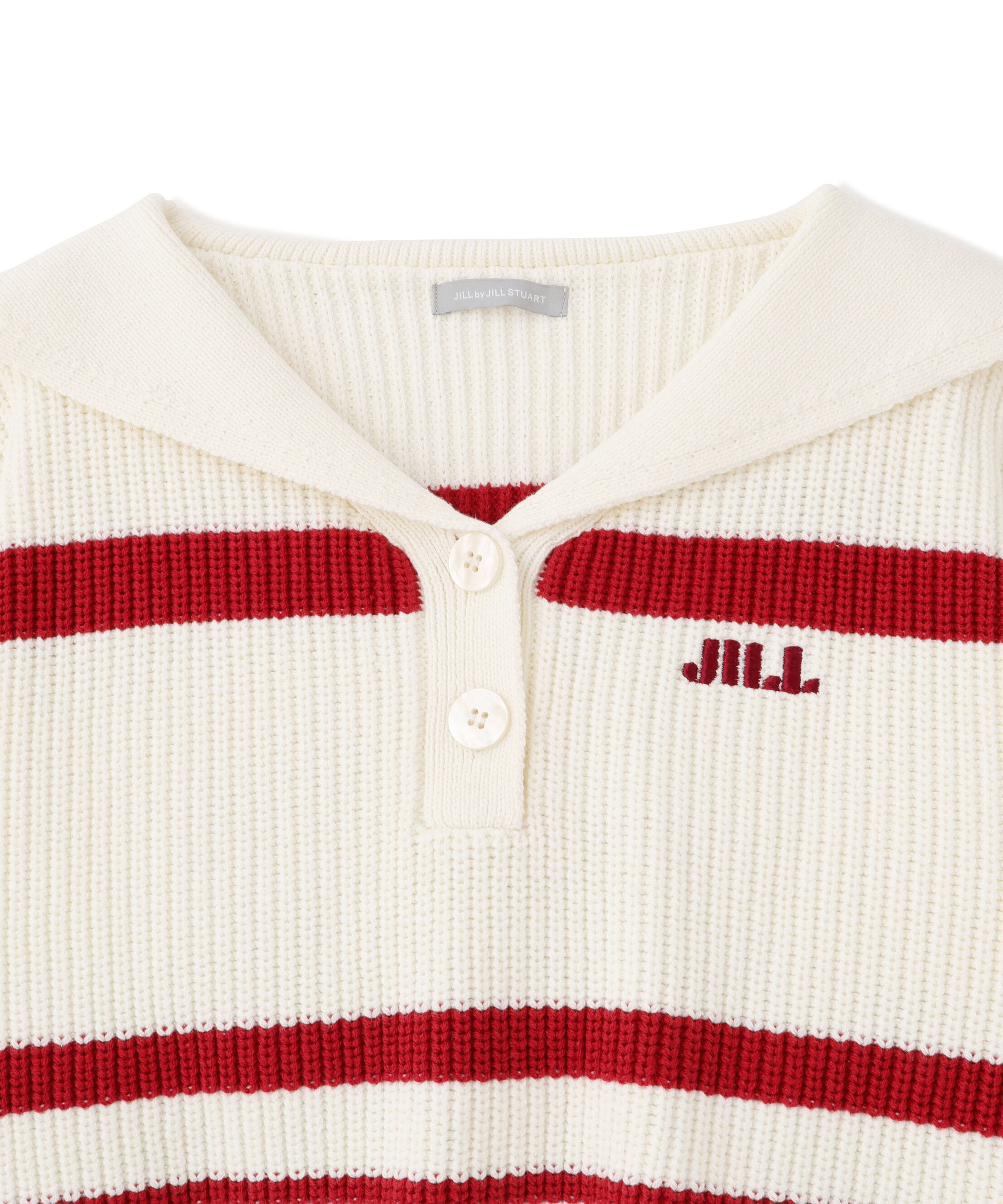  「ビッグカラー畔ニット」|ニット・セーター|