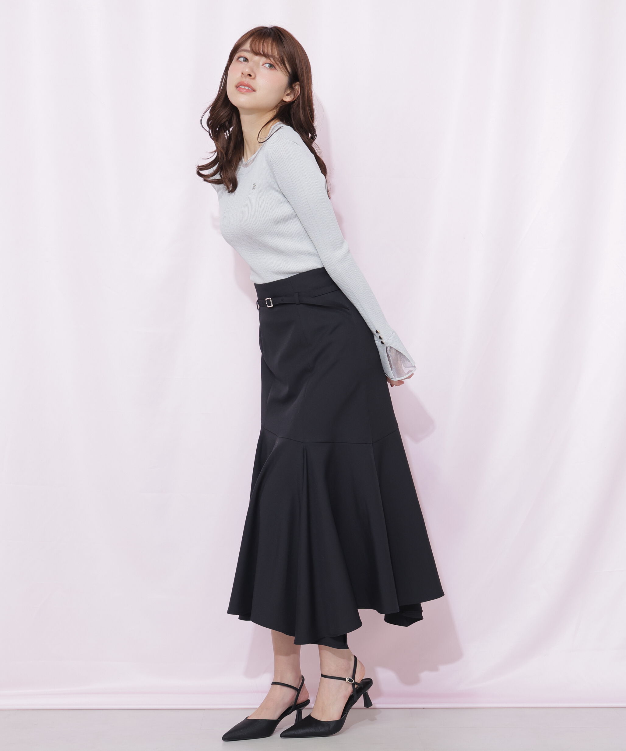  「イレギュラーヘムマーメイドスカート」|スカート|