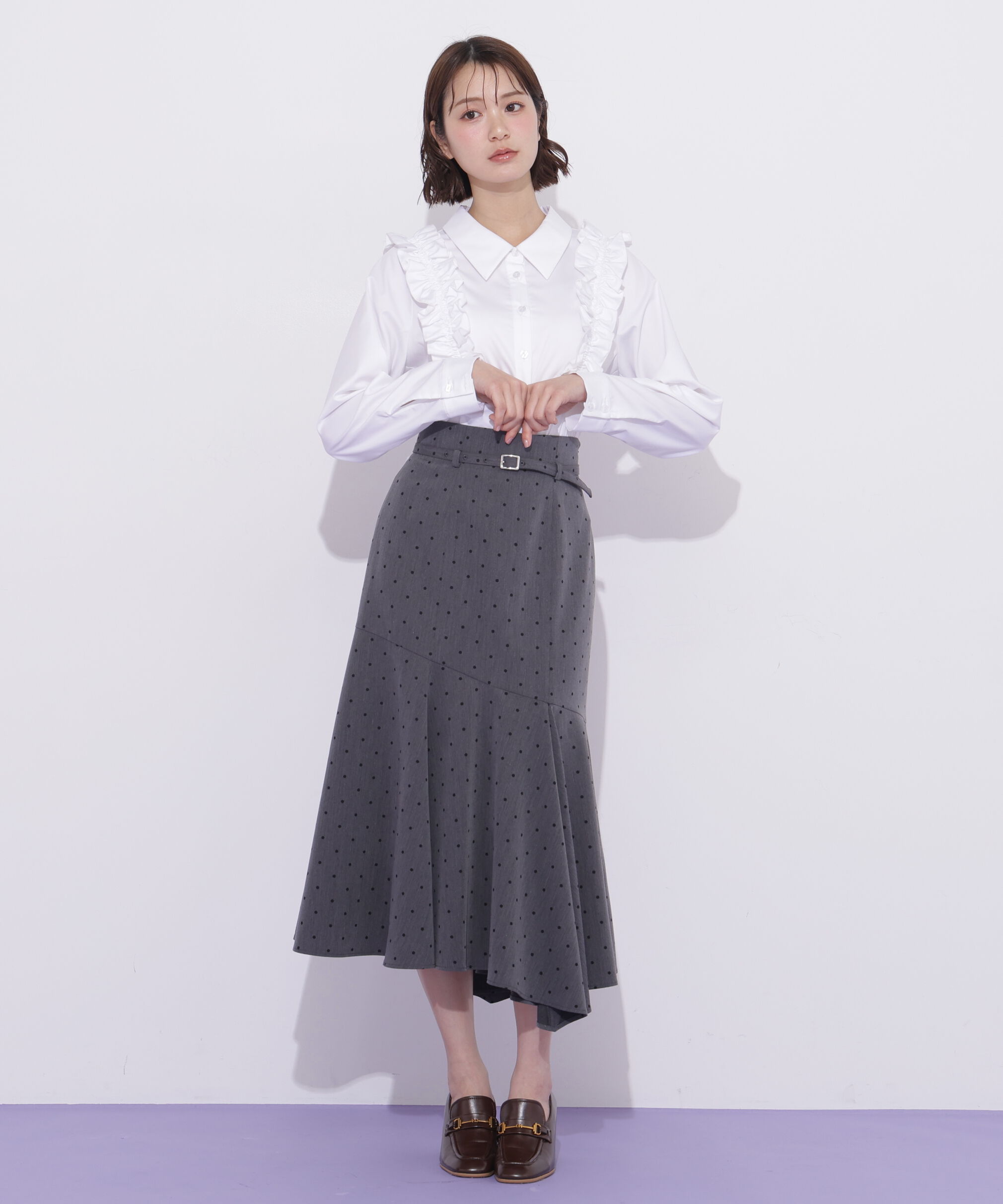  「イレギュラーヘムマーメイドスカート」|スカート|