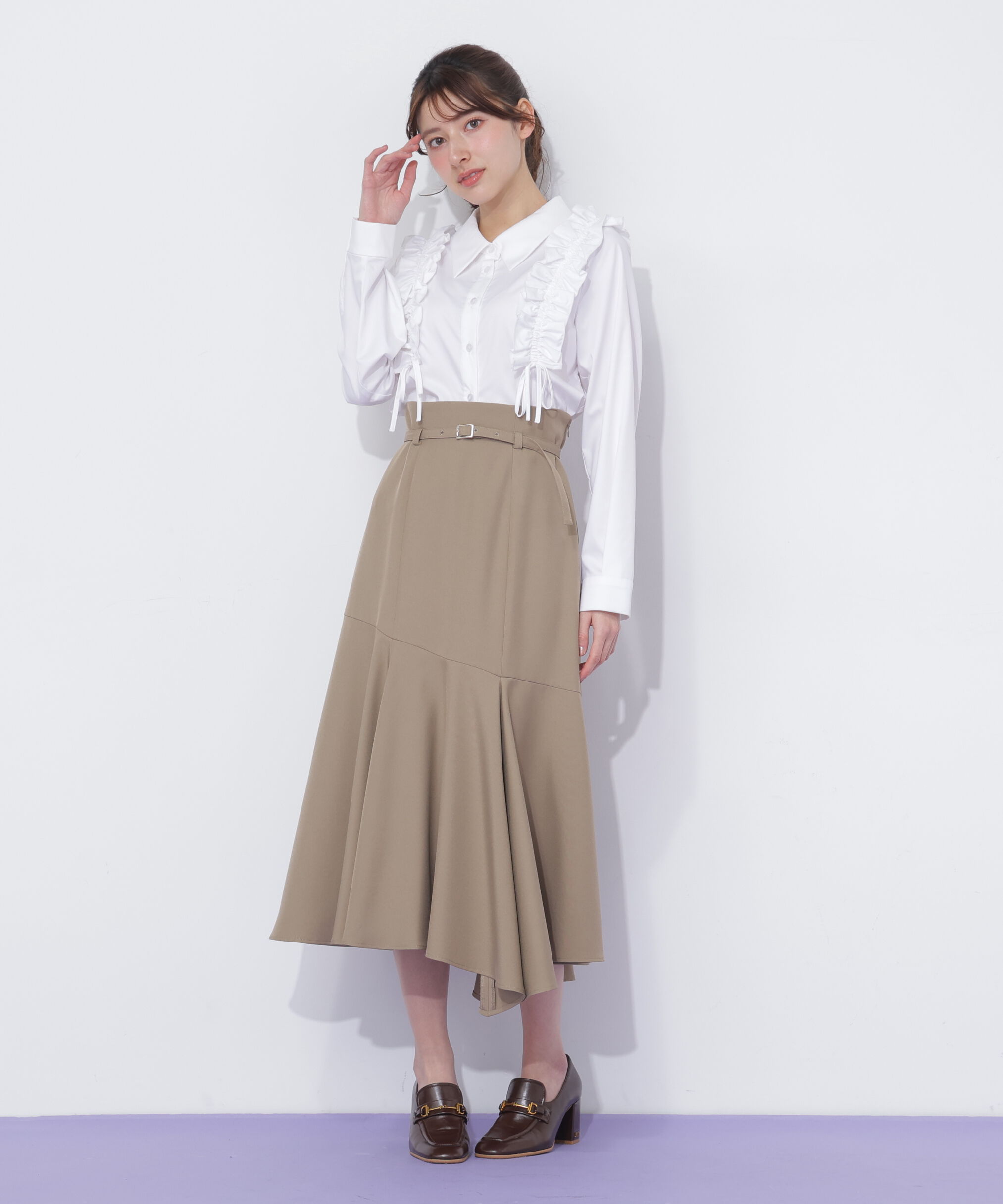  「イレギュラーヘムマーメイドスカート」|スカート|