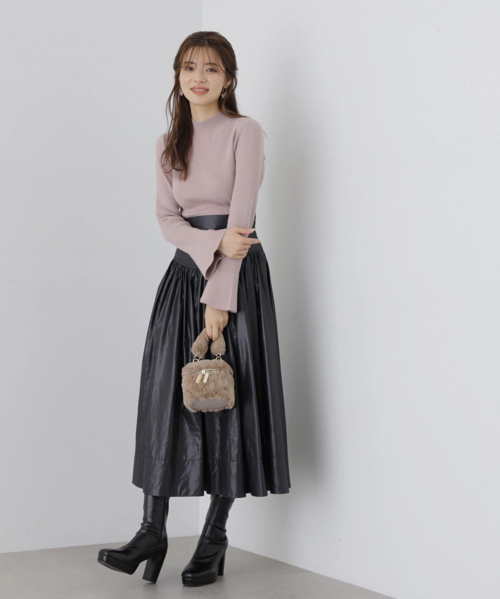 PROPORTION BODY DRESSING「コルセットデザインタフタスカート」|スカート|