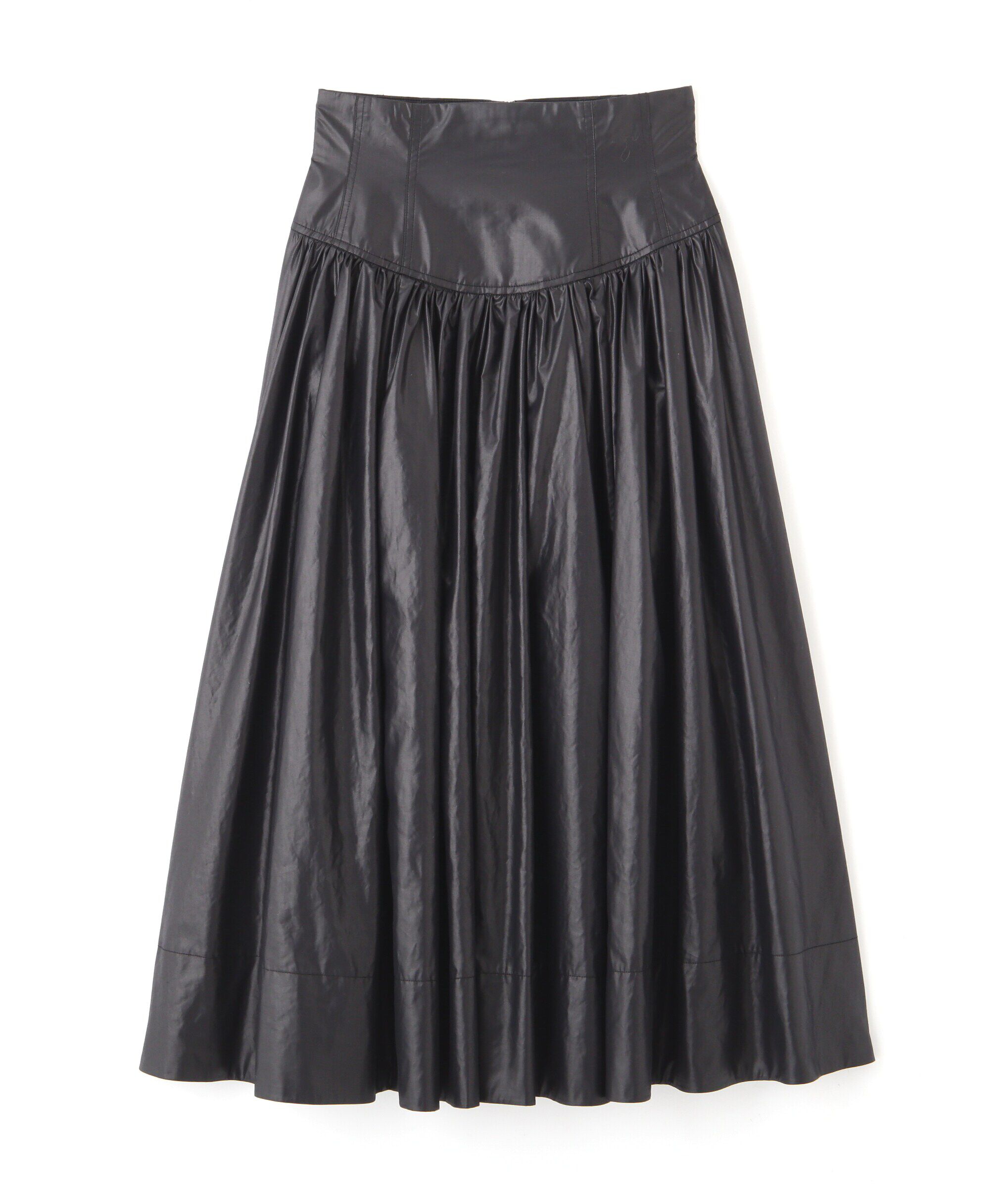 PROPORTION BODY DRESSING「コルセットデザインタフタスカート」|スカート|