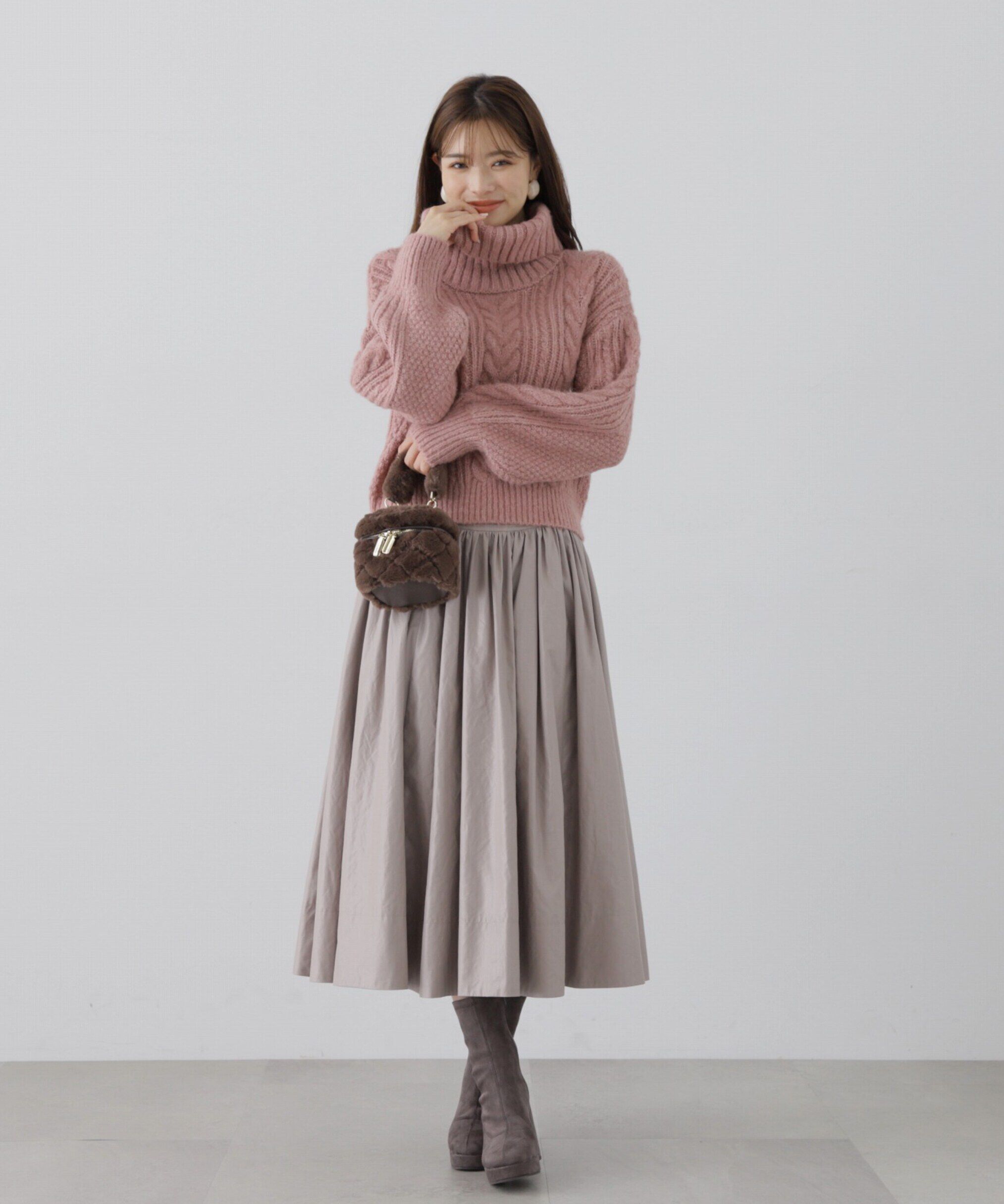 PROPORTION BODY DRESSING「コルセットデザインタフタスカート」|スカート|