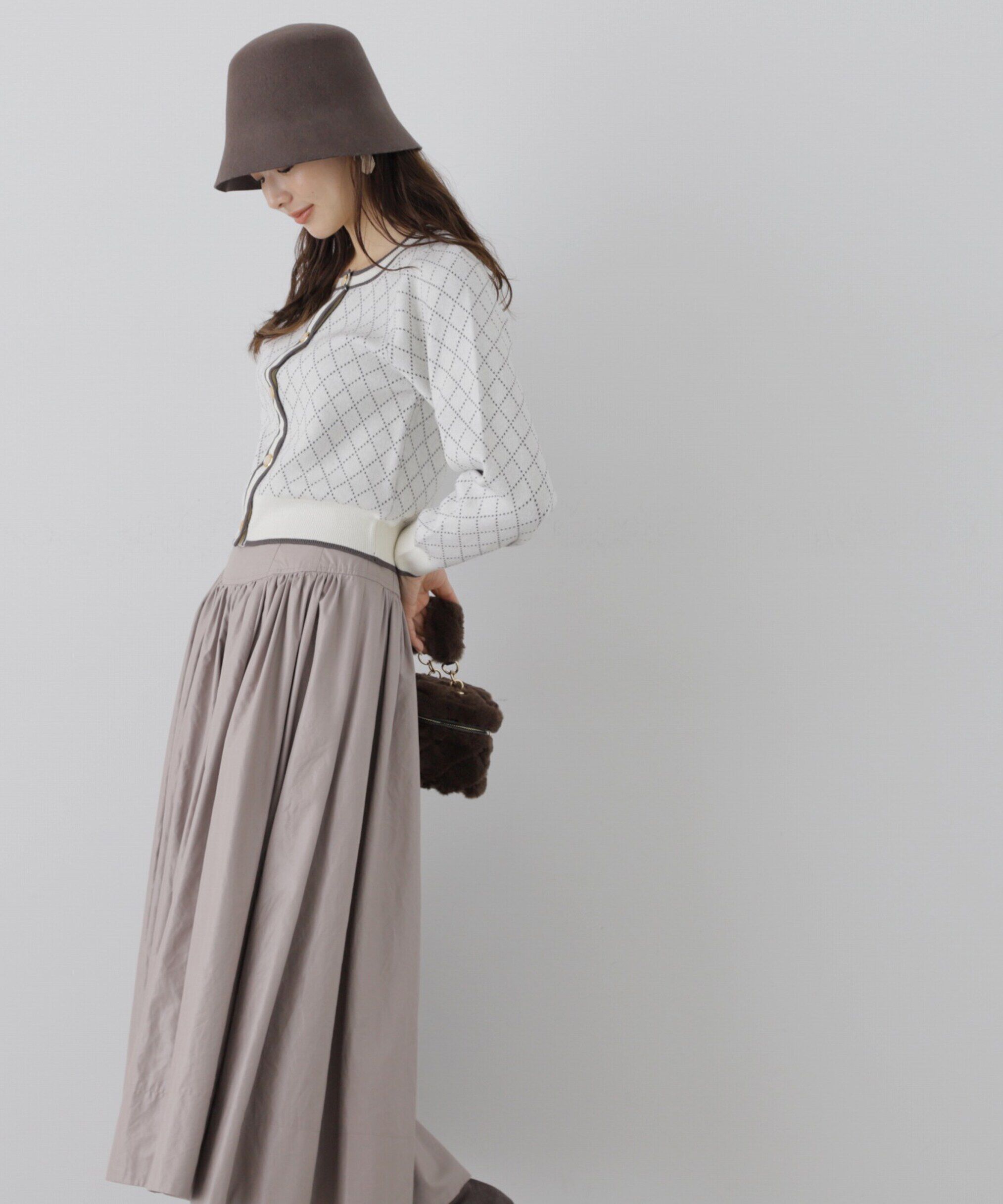 PROPORTION BODY DRESSING「コルセットデザインタフタスカート」|スカート|