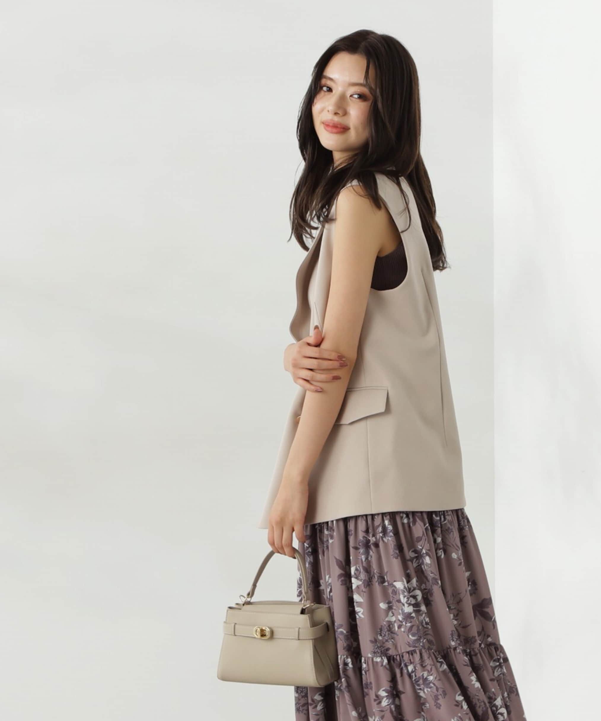 PROPORTION BODY DRESSING「花柄ティアードスカート」|スカート|