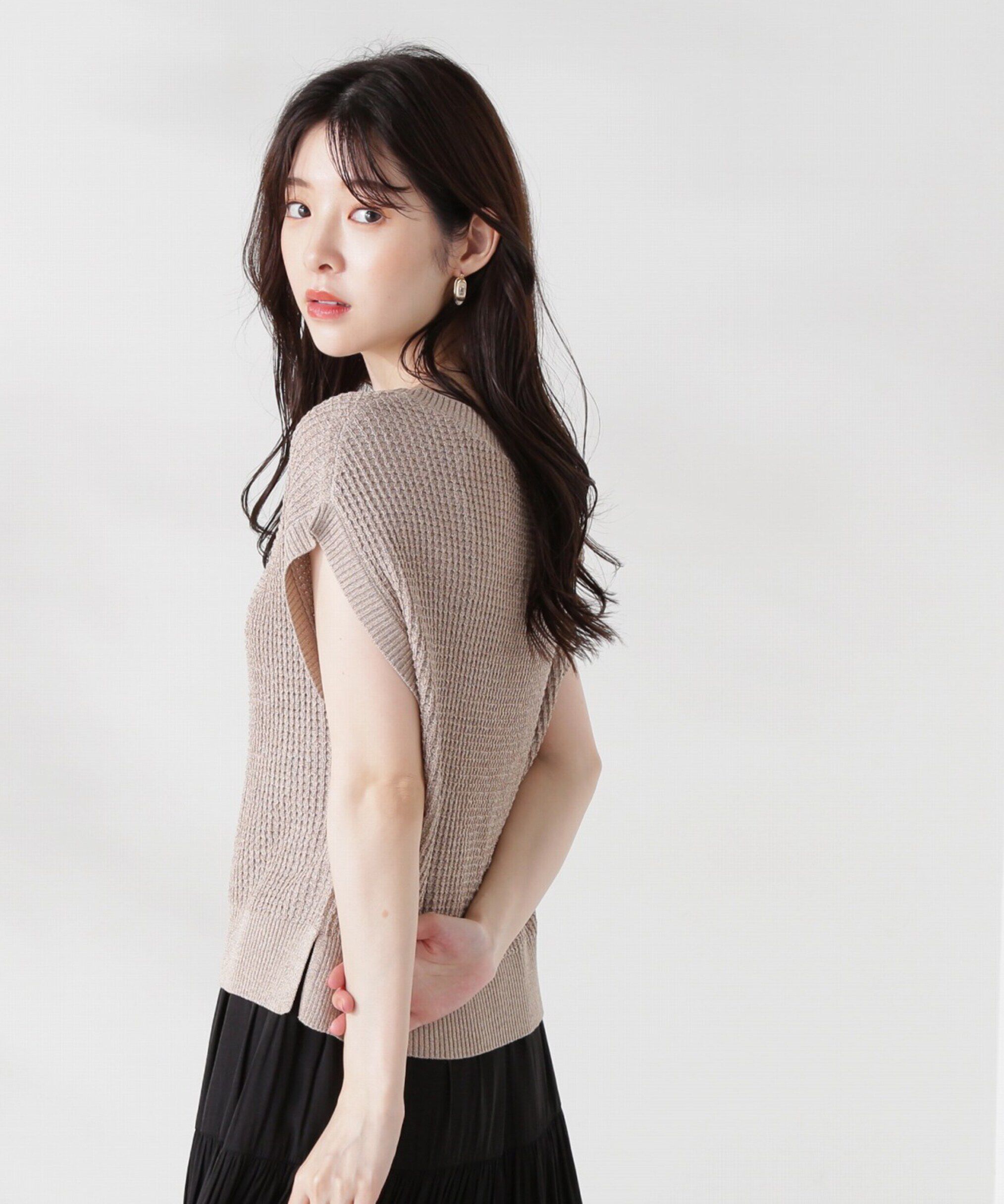 PROPORTION BODY DRESSING「フレンチカーブニット」|ニット・セーター|