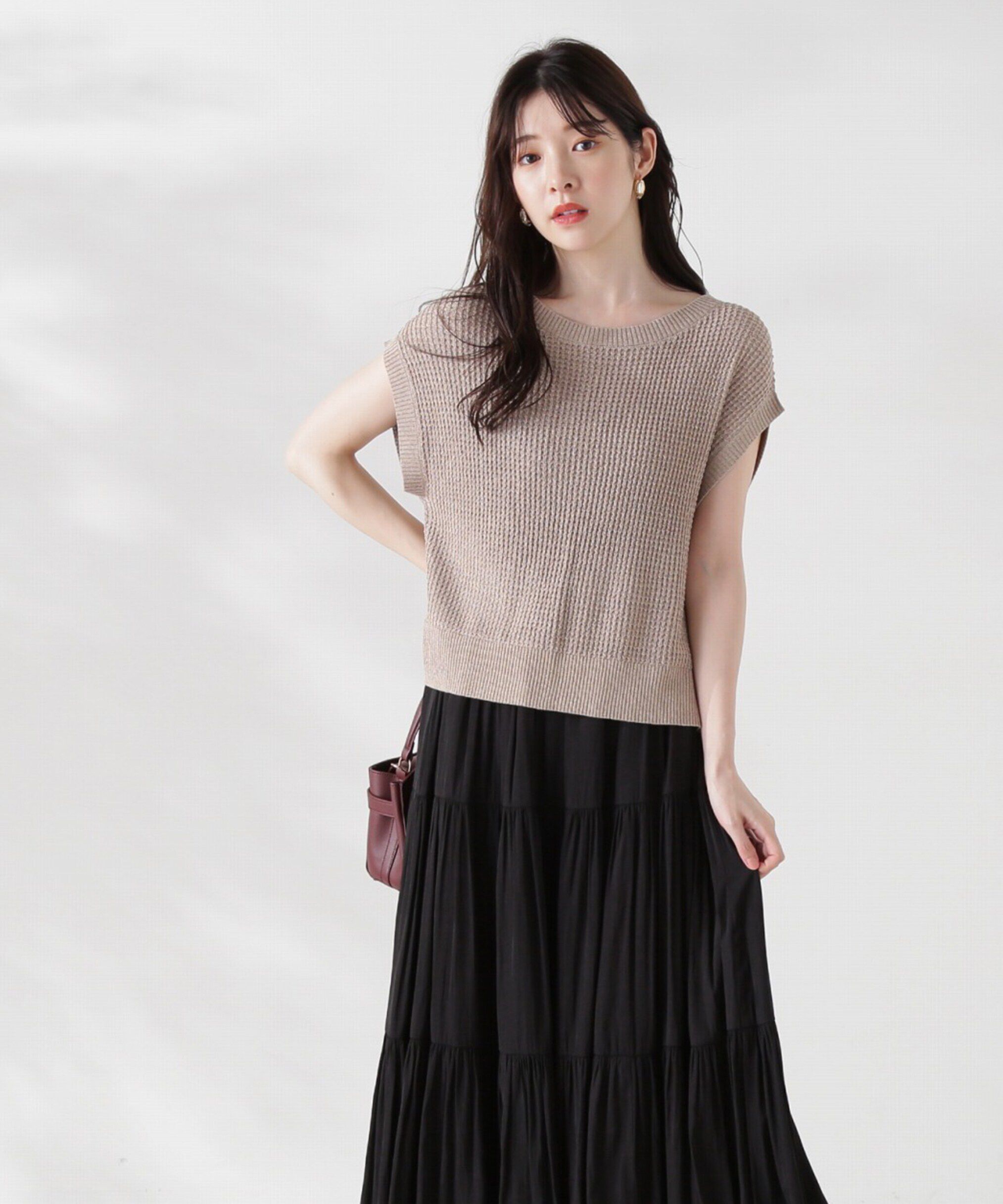 PROPORTION BODY DRESSING「フレンチカーブニット」|ニット・セーター|