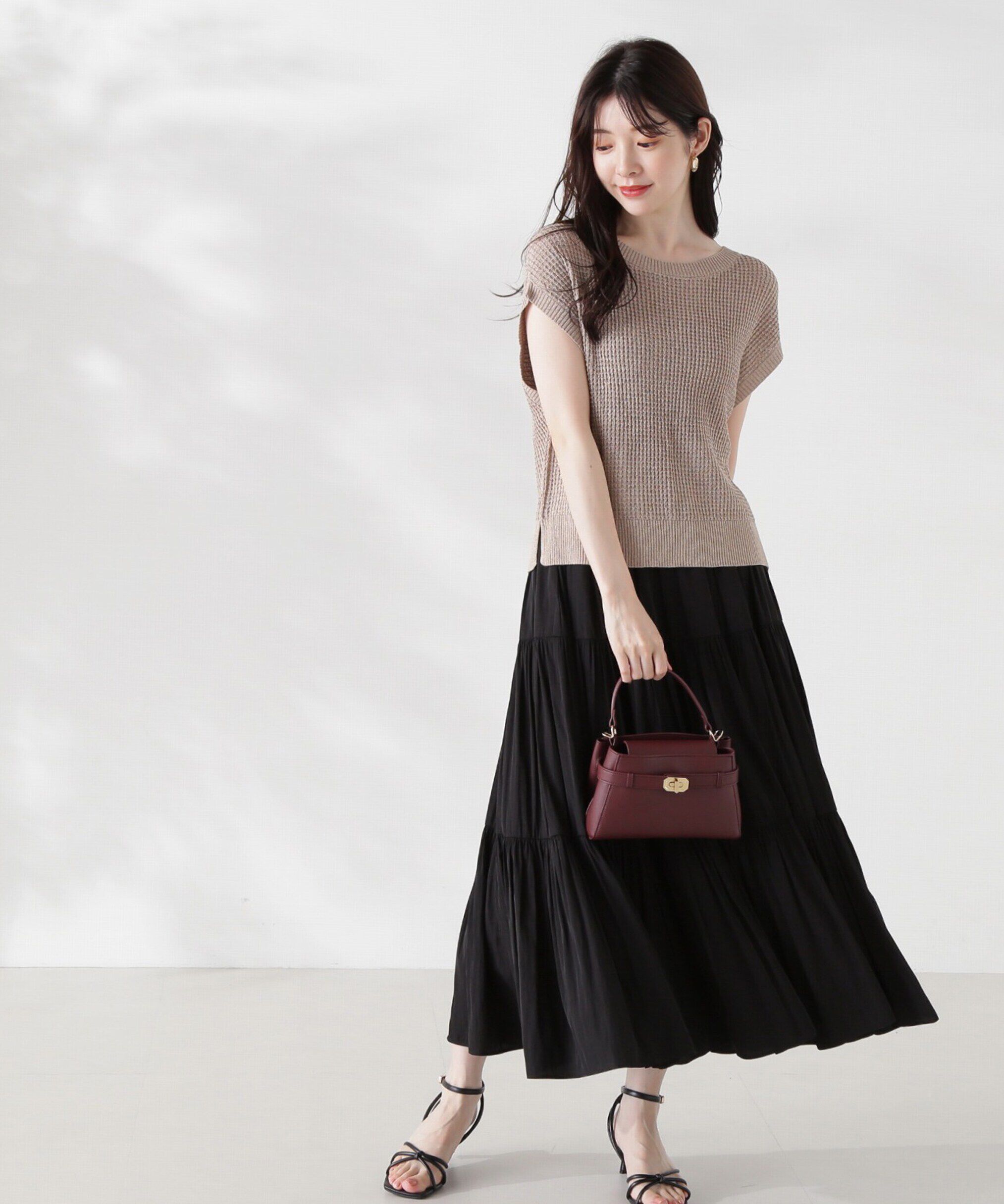 PROPORTION BODY DRESSING「フレンチカーブニット」|ニット・セーター|