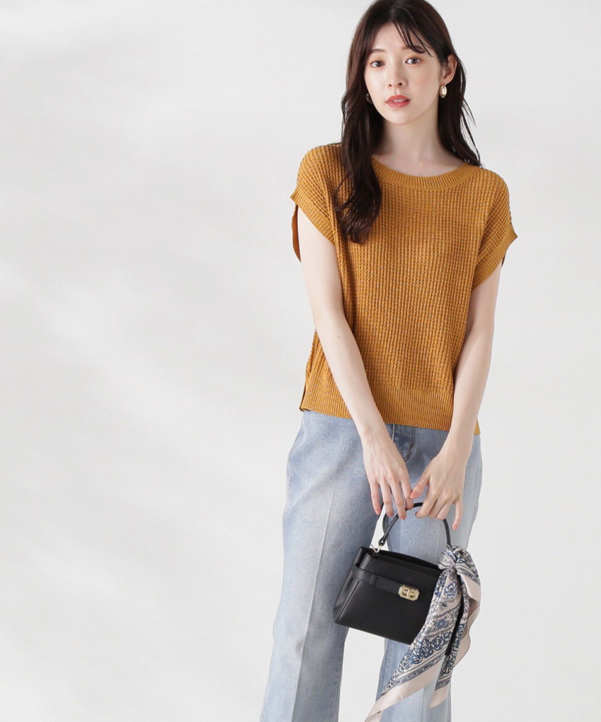 PROPORTION BODY DRESSING「フレンチカーブニット」|ニット・セーター|