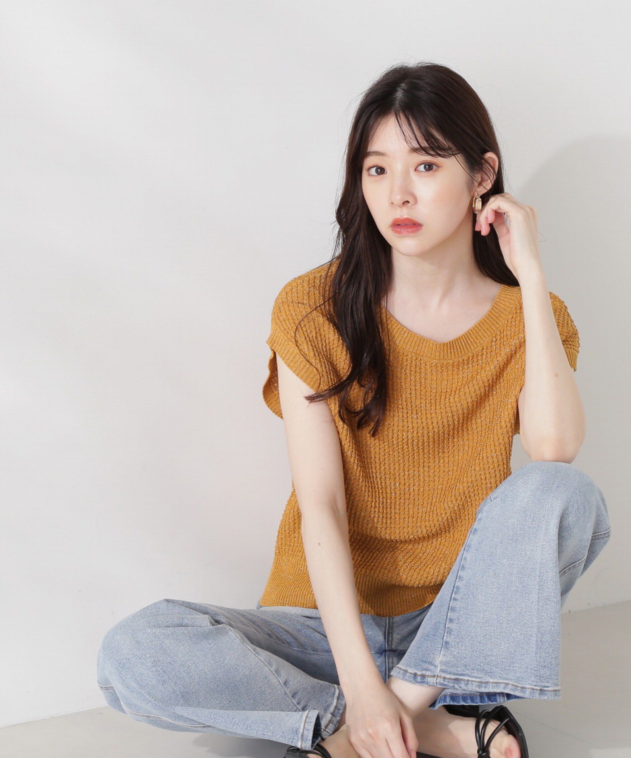 PROPORTION BODY DRESSING「フレンチカーブニット」|ニット・セーター|