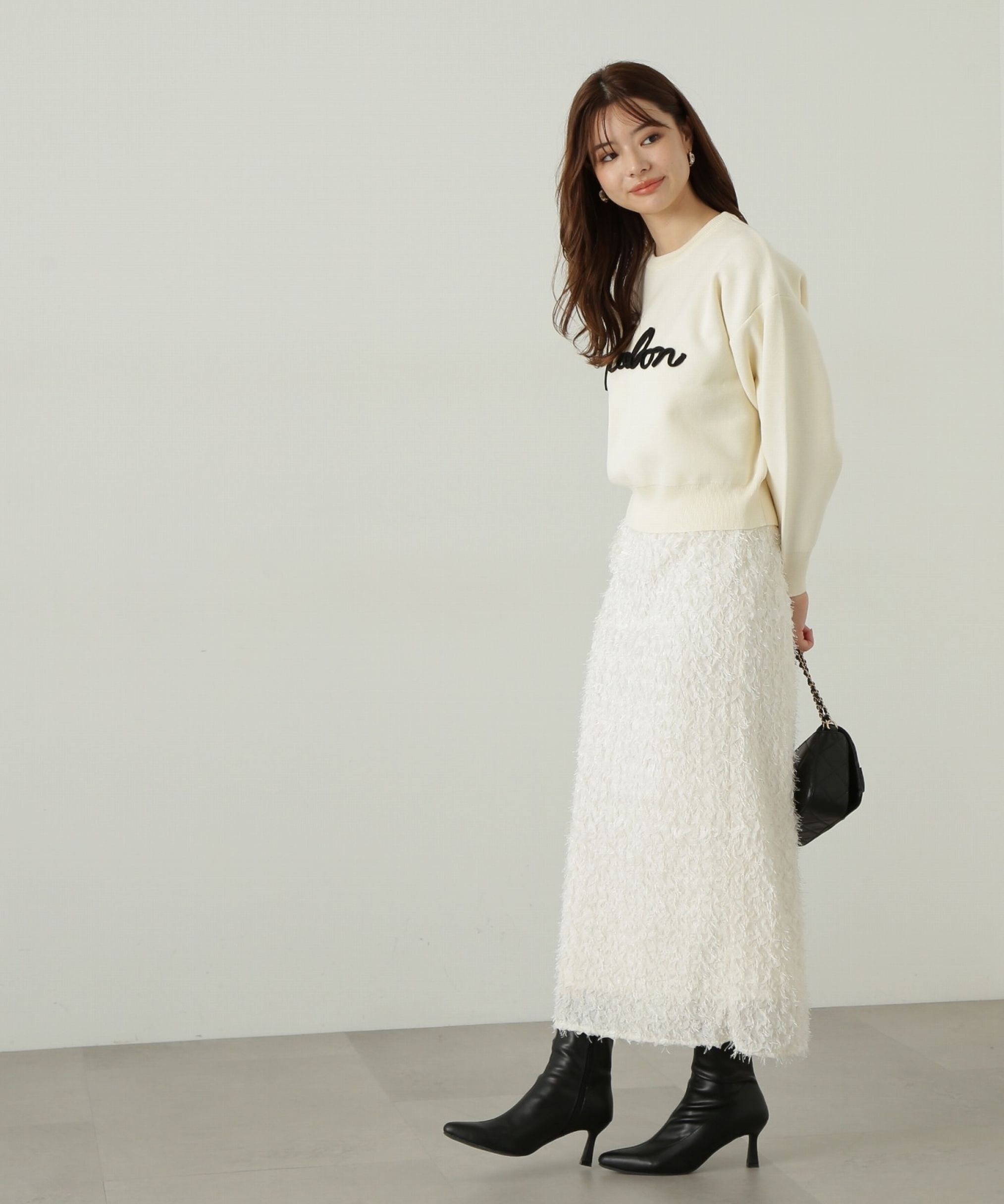 PROPORTION BODY DRESSING「3Dレースタイトスカート」|スカート|