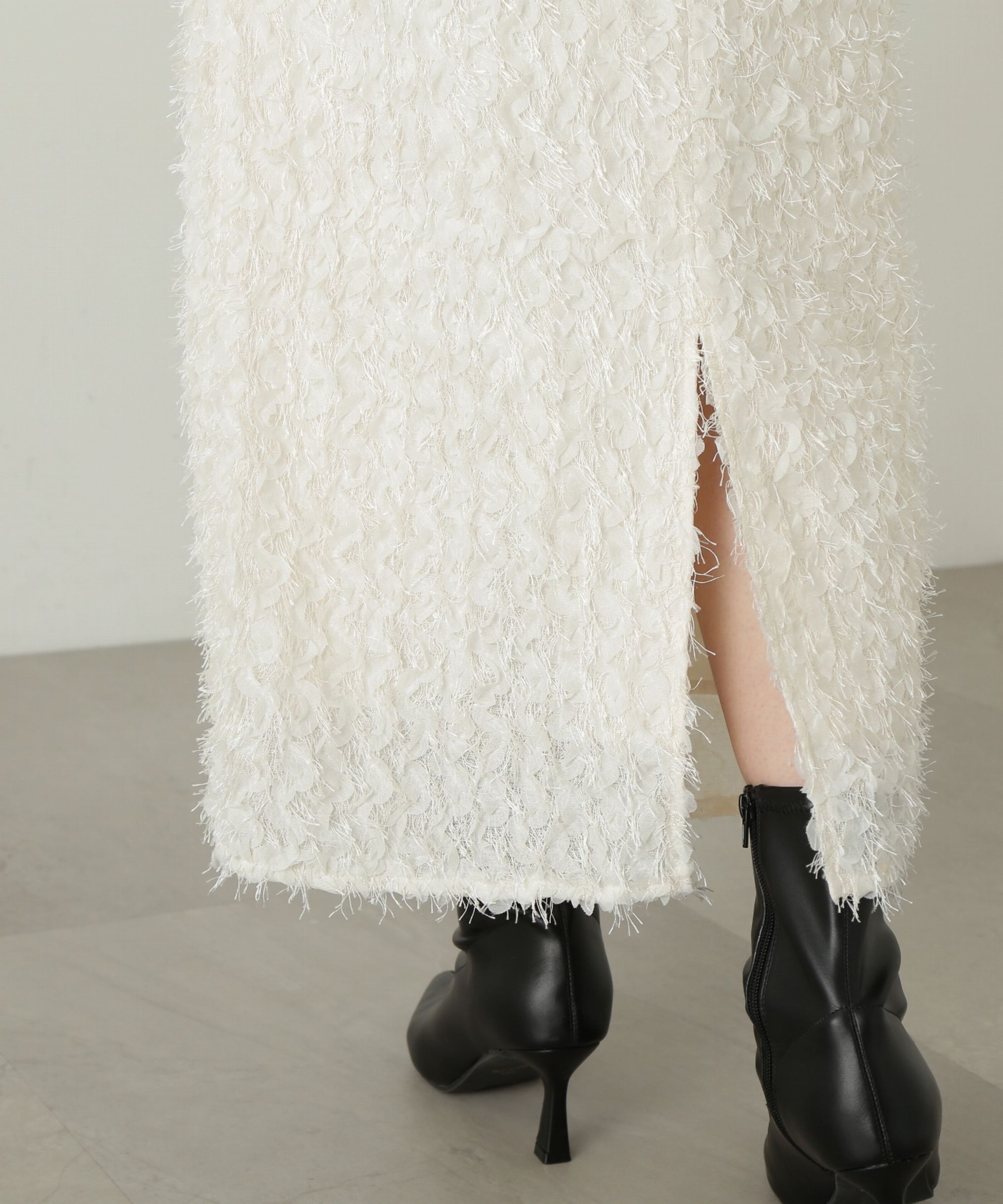 PROPORTION BODY DRESSING「3Dレースタイトスカート」|スカート|