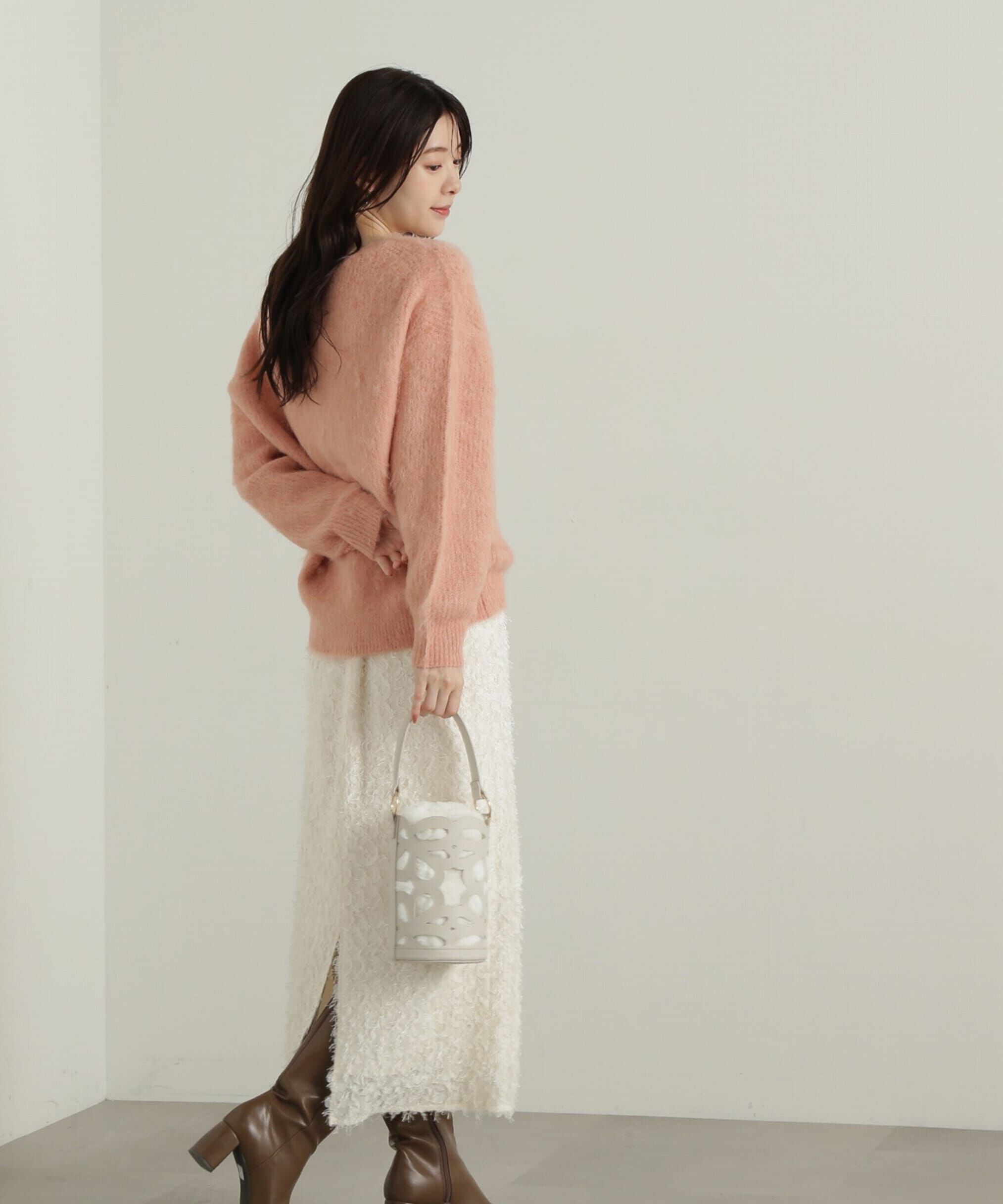 PROPORTION BODY DRESSING「3Dレースタイトスカート」|スカート|