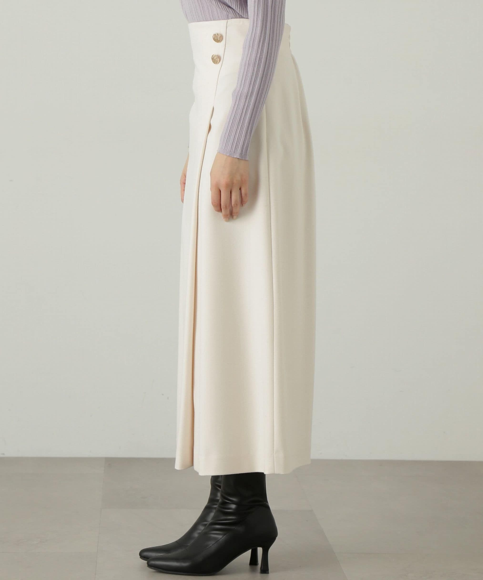 PROPORTION BODY DRESSING「ラップ風タックナロースカート」|スカート|