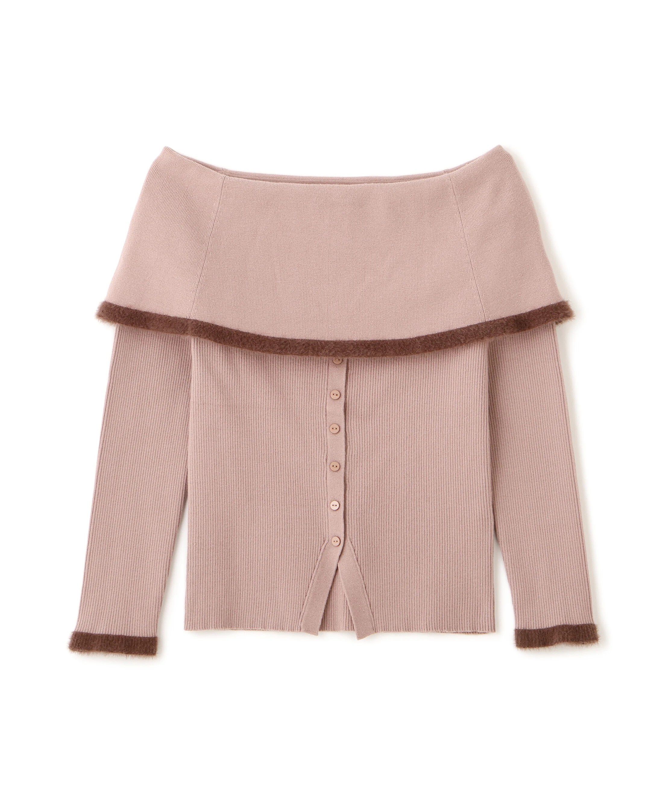 PROPORTION BODY DRESSING「ポイントフェザーオフショルニット」|ニット・セーター|