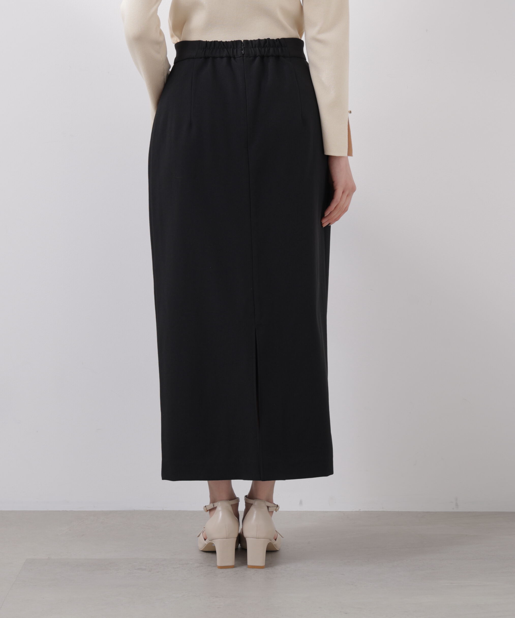 PROPORTION BODY DRESSING「フロント釦ナロースカート　26SS」|スカート|