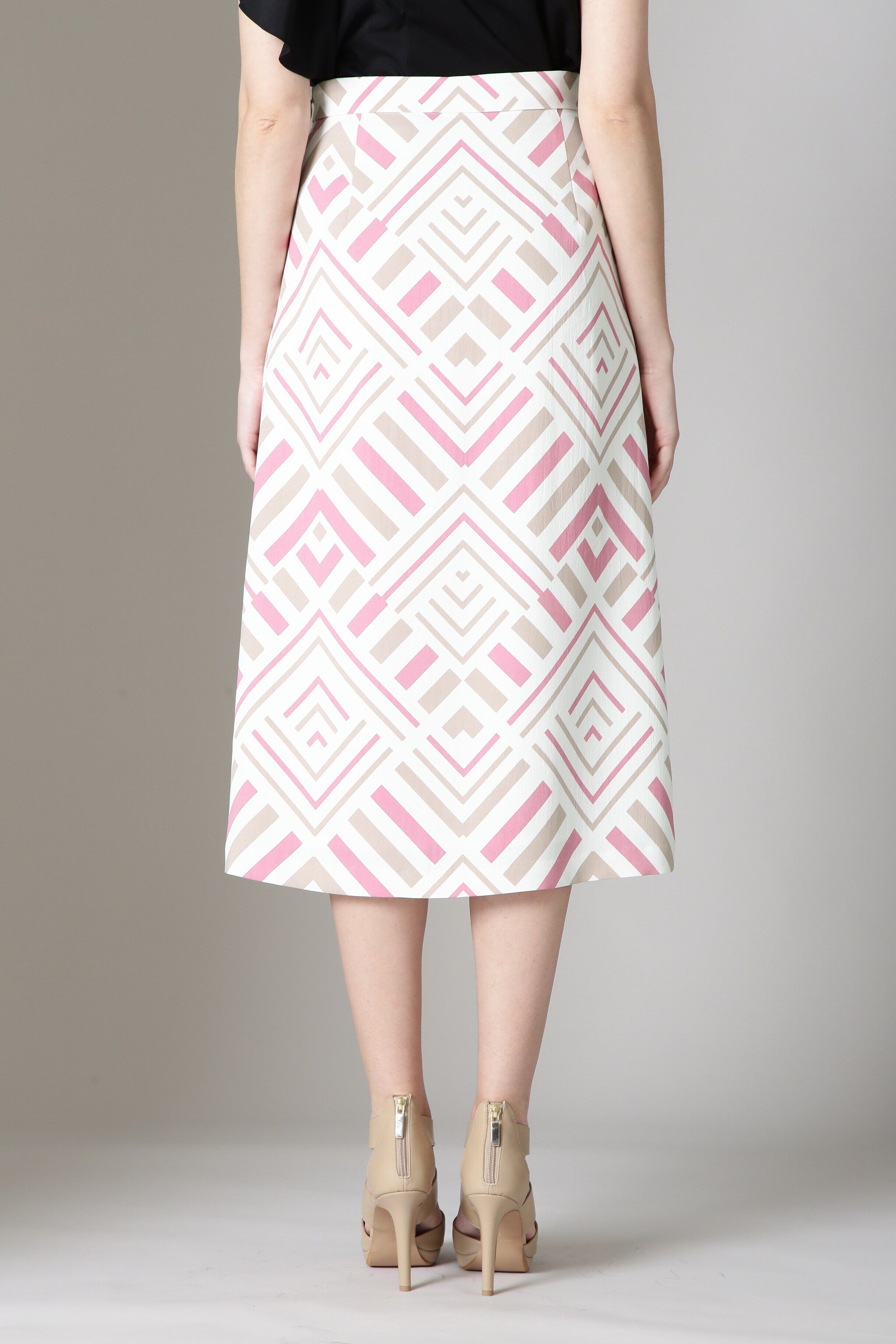  「[URBAN PRECIOUS] ロンバスプリントスカート」|スカート|