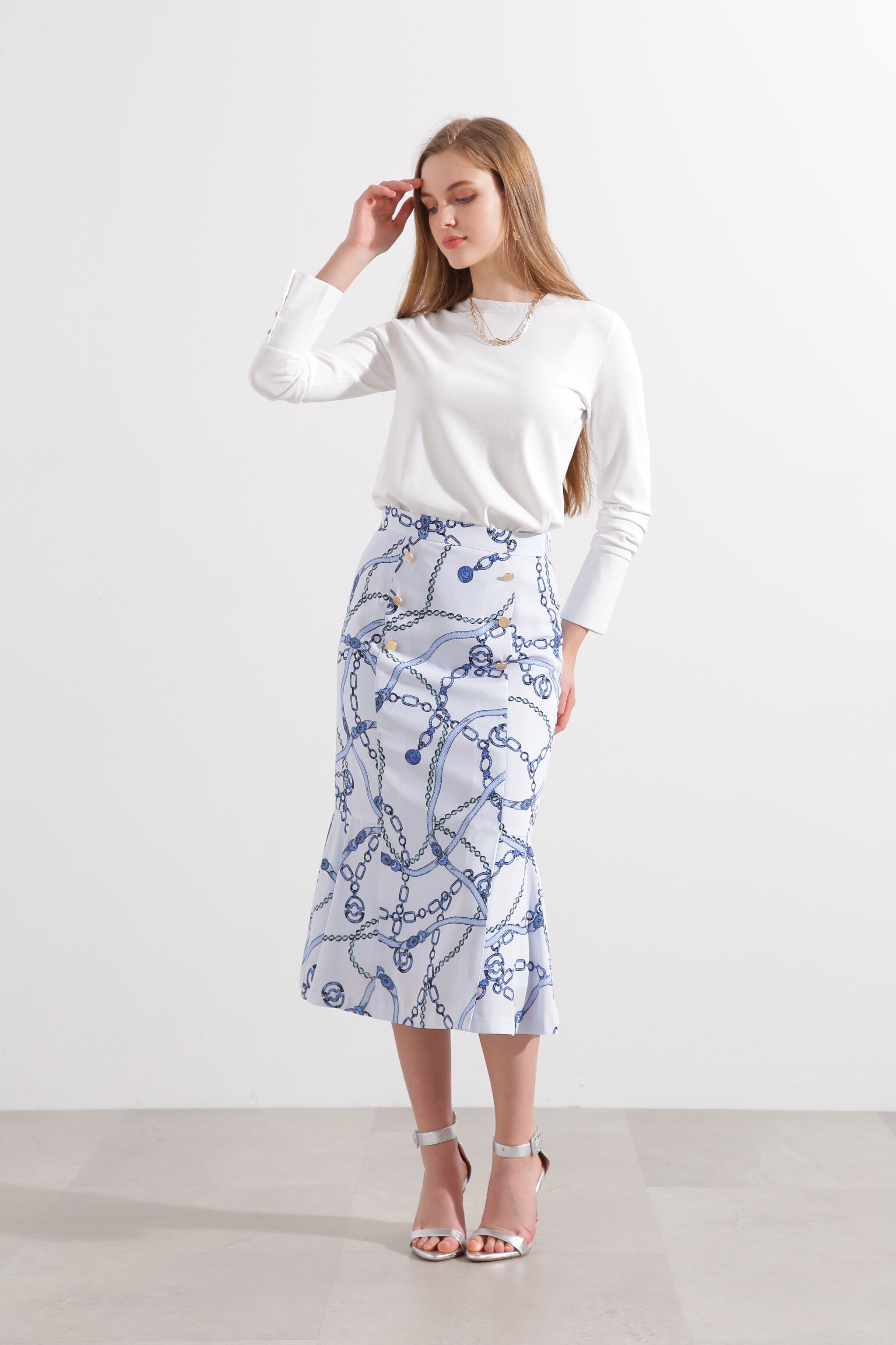  「◆カフスニットプルオーバー」|ニット・セーター|