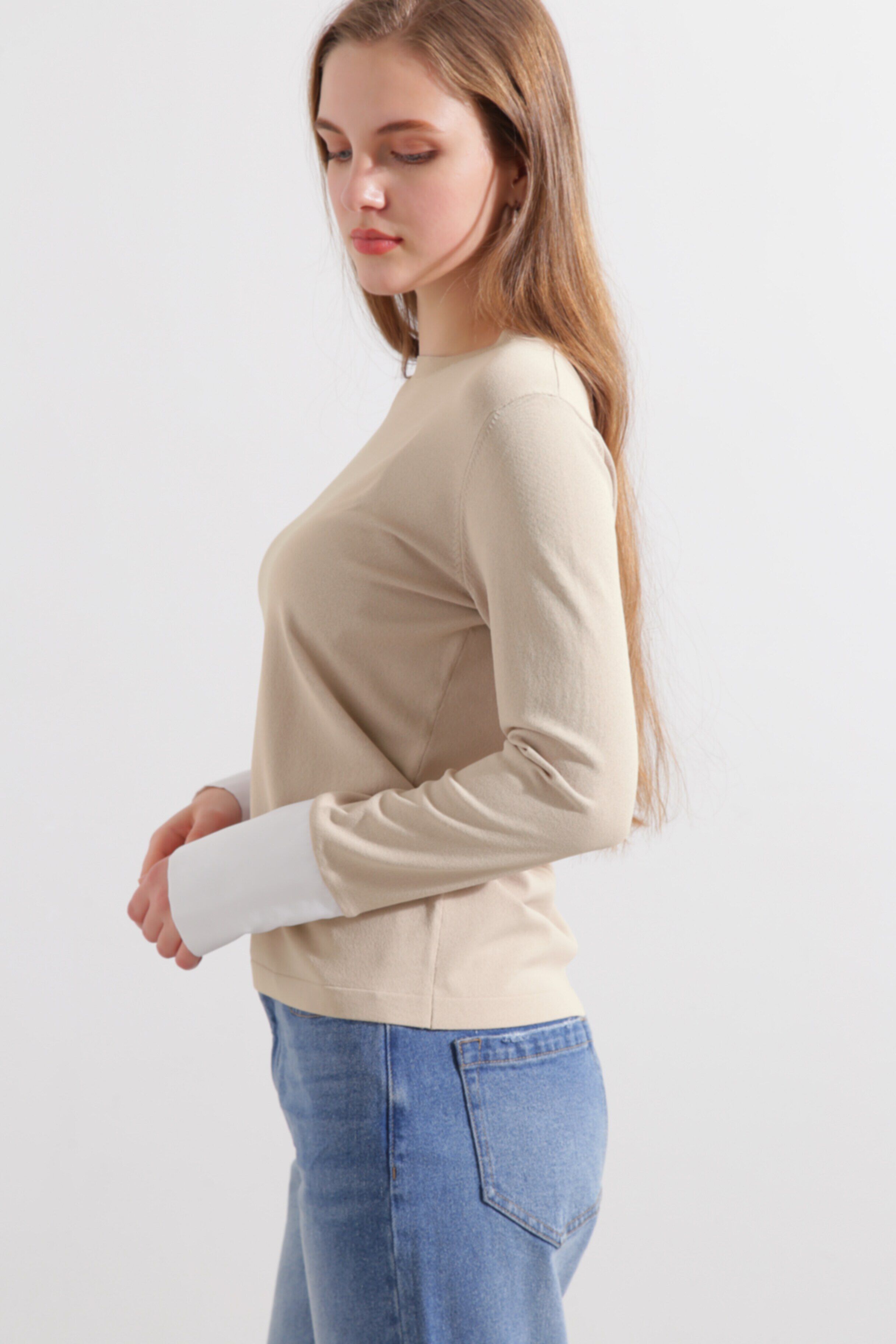  「◆カフスニットプルオーバー」|ニット・セーター|