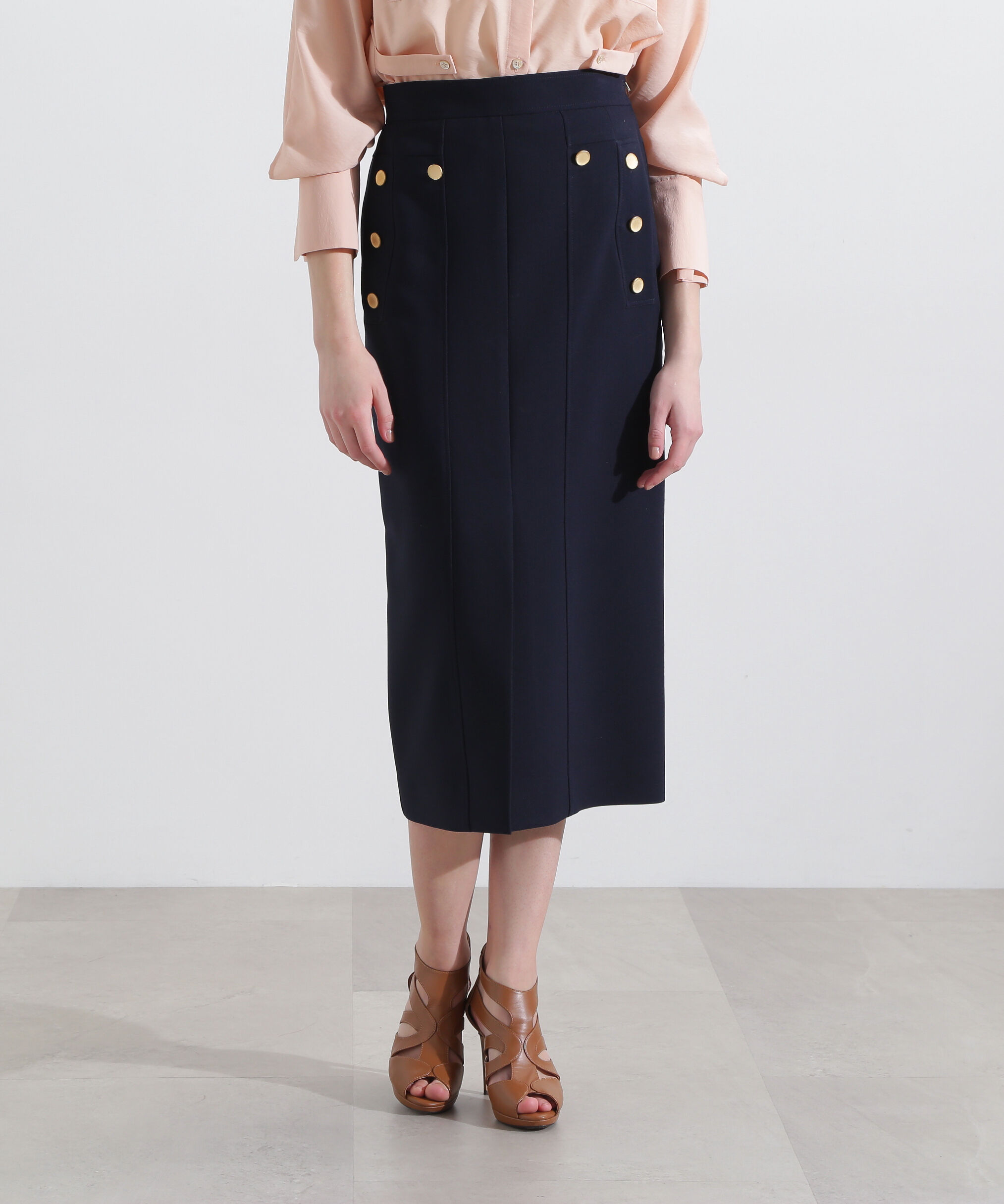  「◆2WAYダブルクロスマリンタイトスカート」|スカート|