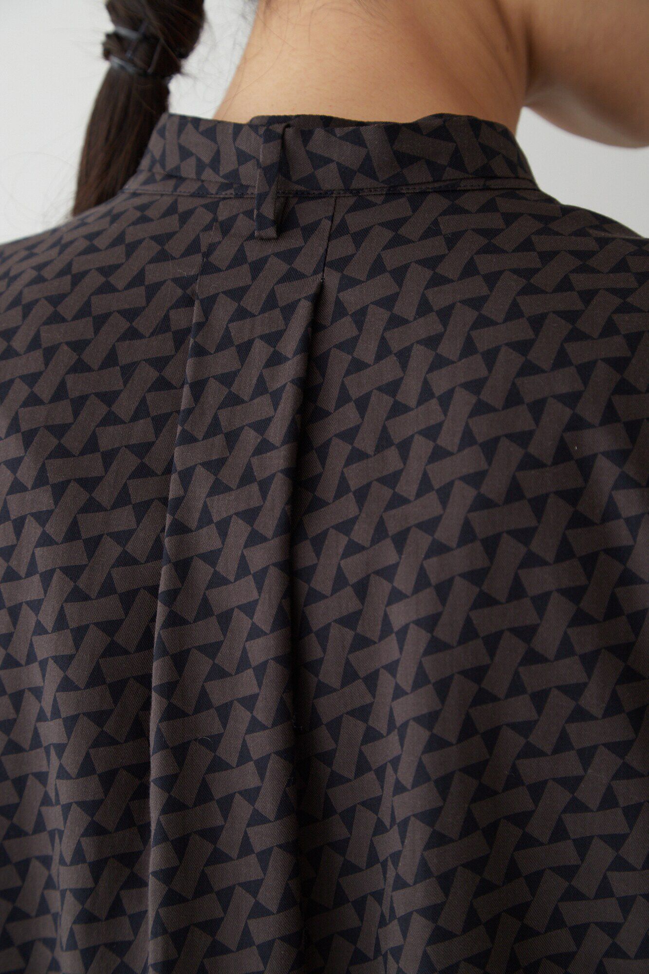  「◆ジオメトリックプリントブラウス」|シャツ・ブラウス|