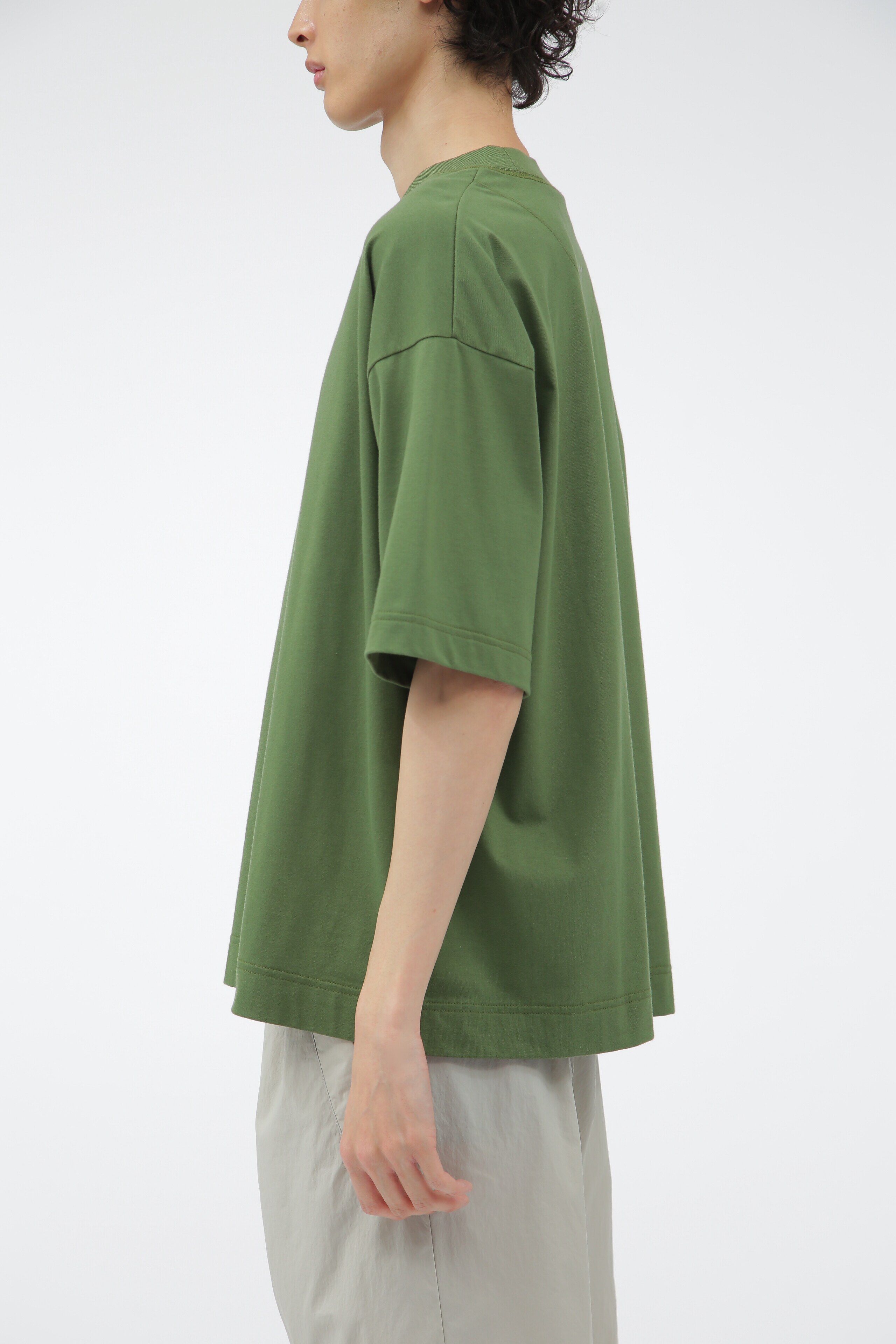 MARGARET HOWELL「COTTON POLYESTER JERSEY TOP」|Tシャツ・カットソー|