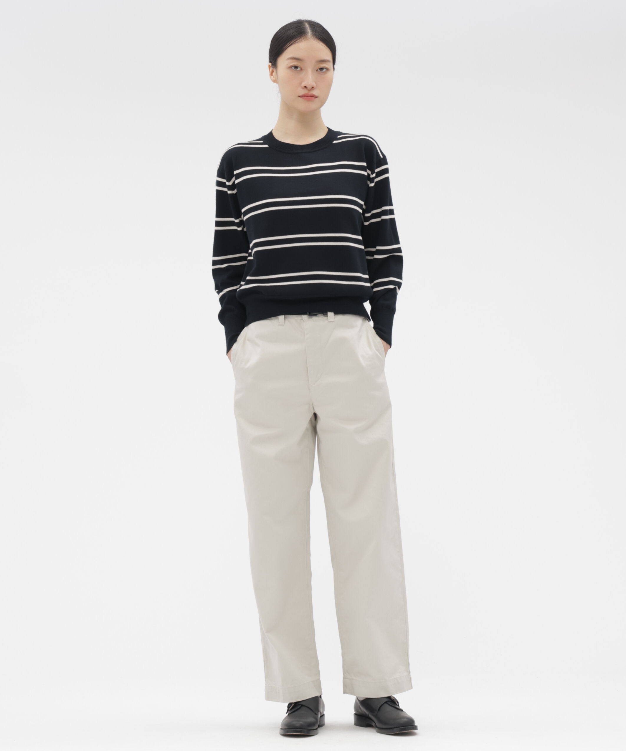  「TWISTED WOOL COTTON KNITWEAR」|ニット・セーター|