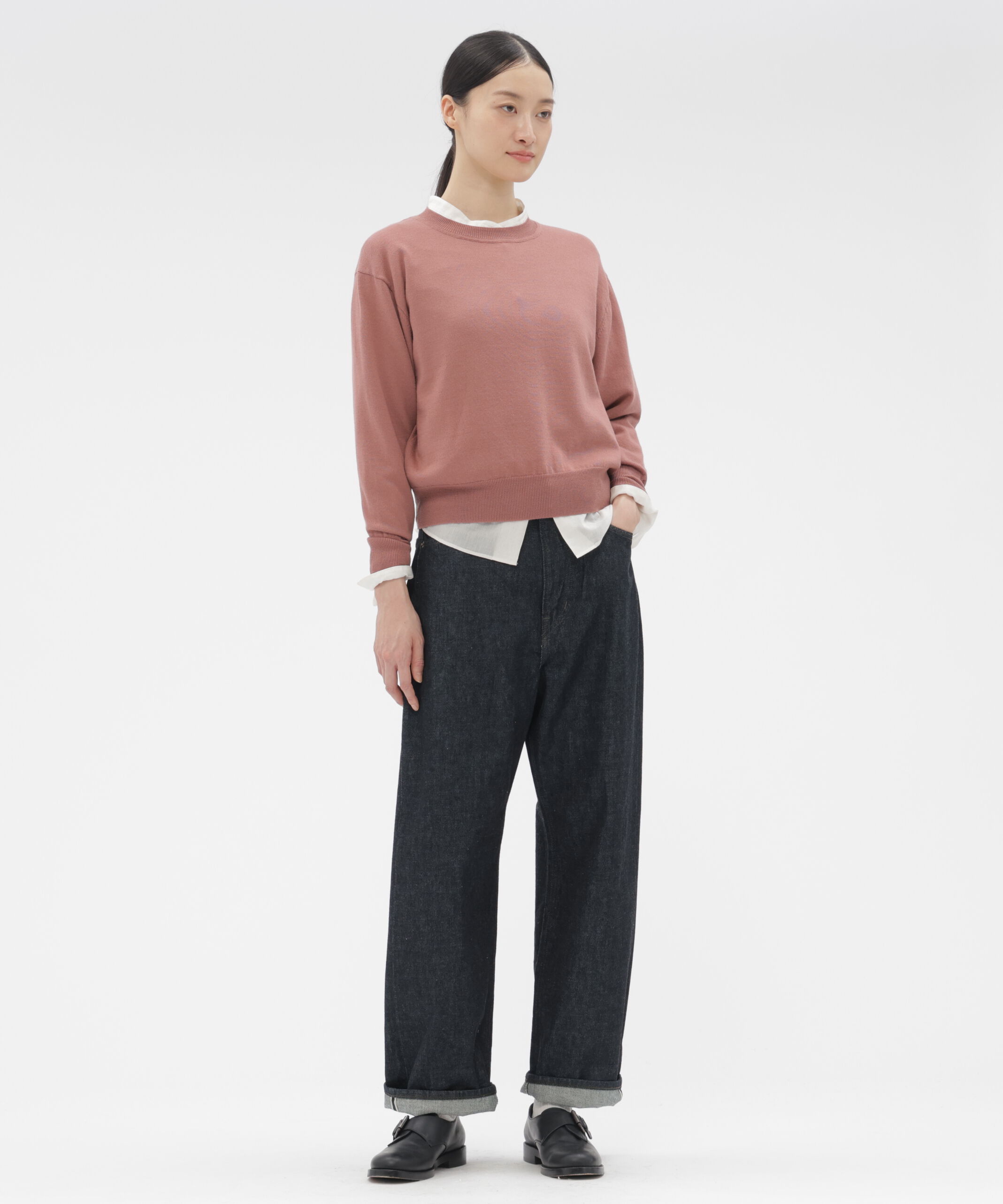  「TWISTED WOOL COTTON KNITWEAR」|ニット・セーター|