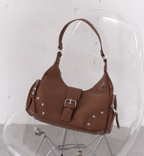 archives「ハーフムーンスタッズバッグ」|その他|CAMEL