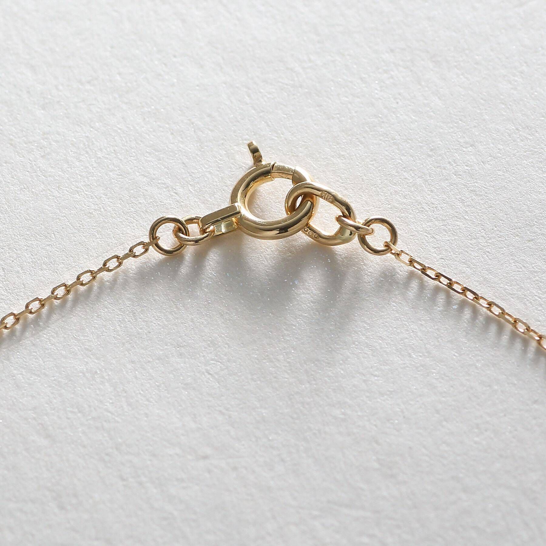 COCOSHNIK「K18ダイヤモンド ランダムクラスター7石 ネックレス」|ネックレス|