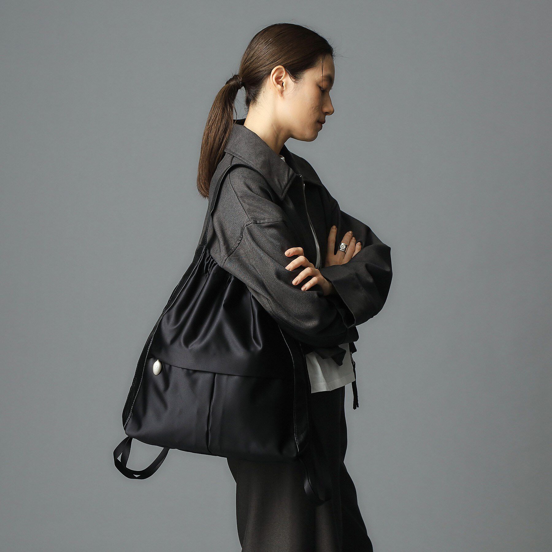 HIROKO HAYASHI「LUINI SATINE（ルイーニ サティーネ）2wayナップサック」|リュック|