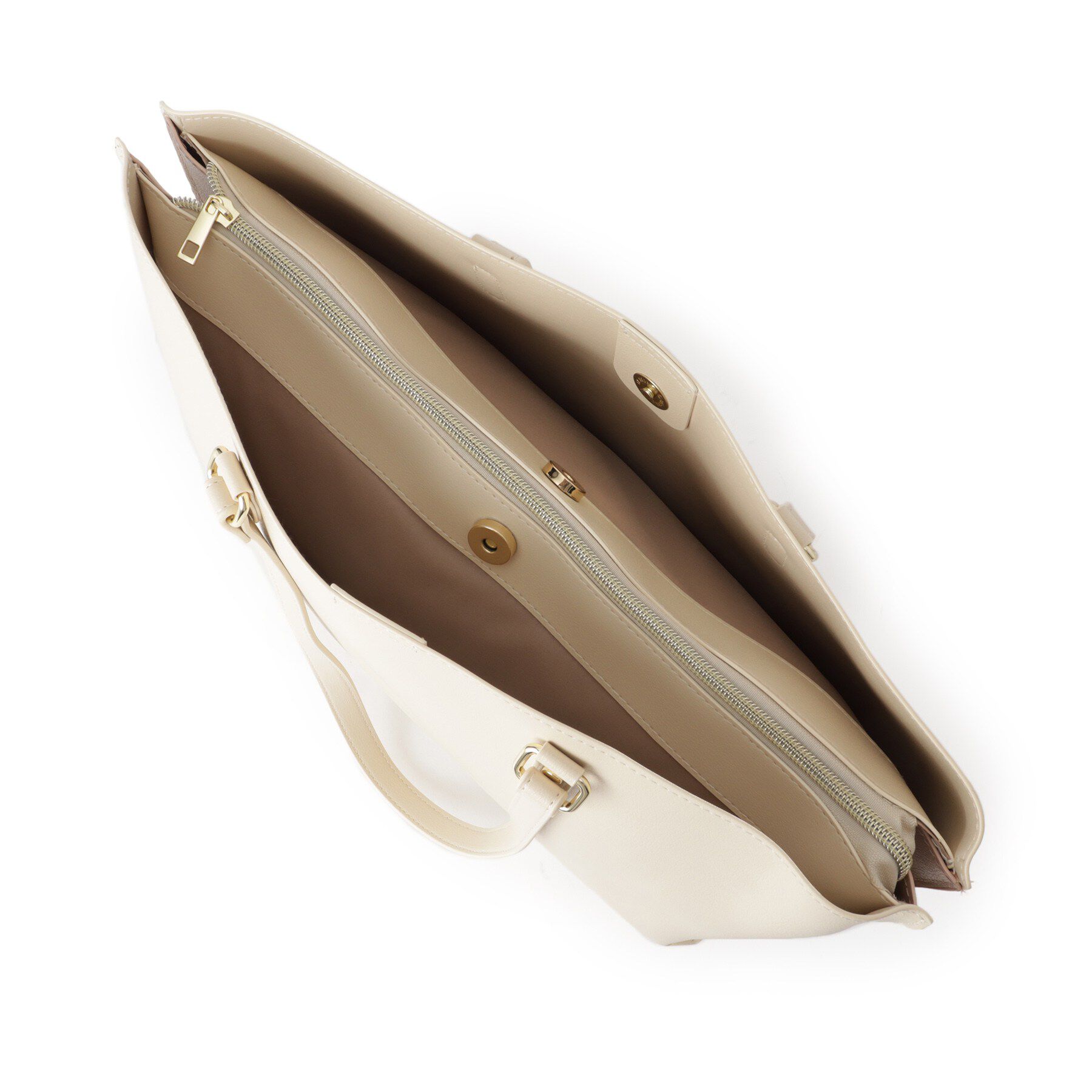 SHOO･LA･RUE「【A4】サイド配色トートバッグ」|トートバッグ|