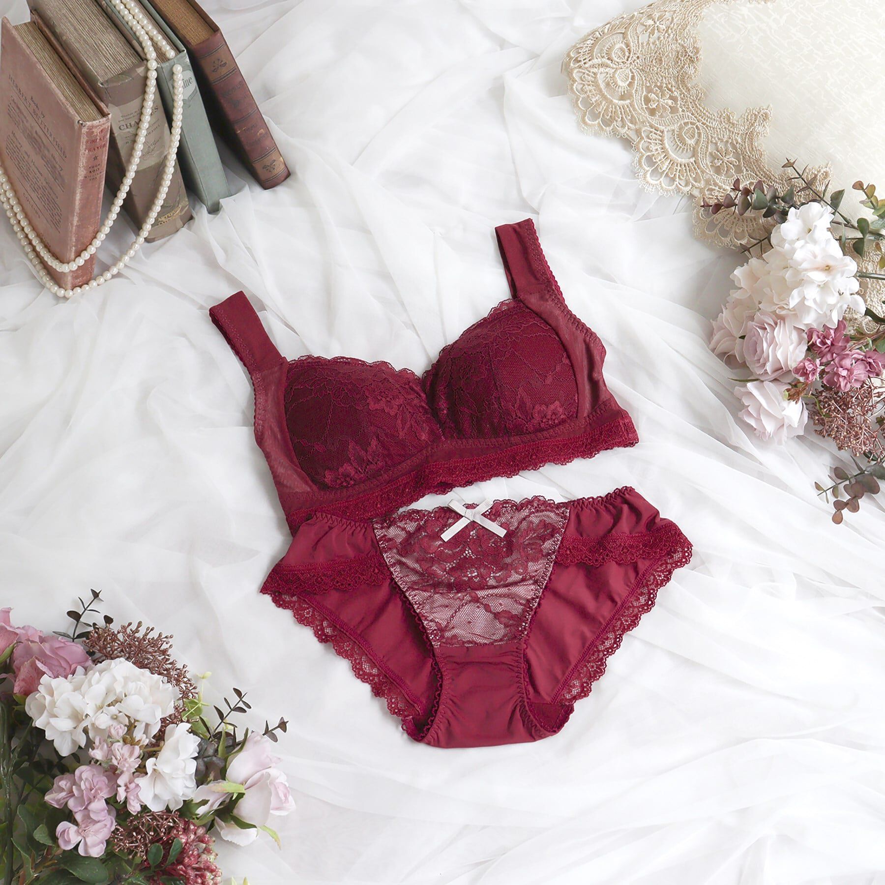 Risa Magli「ノーラ おやすみブラ（3L）」|インナー|