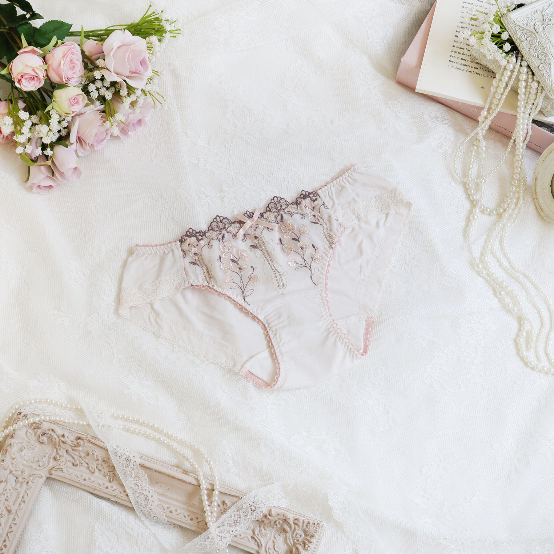 Risa Magli「カイリー サニタリーショーツ」|インナー|ピンク(071)