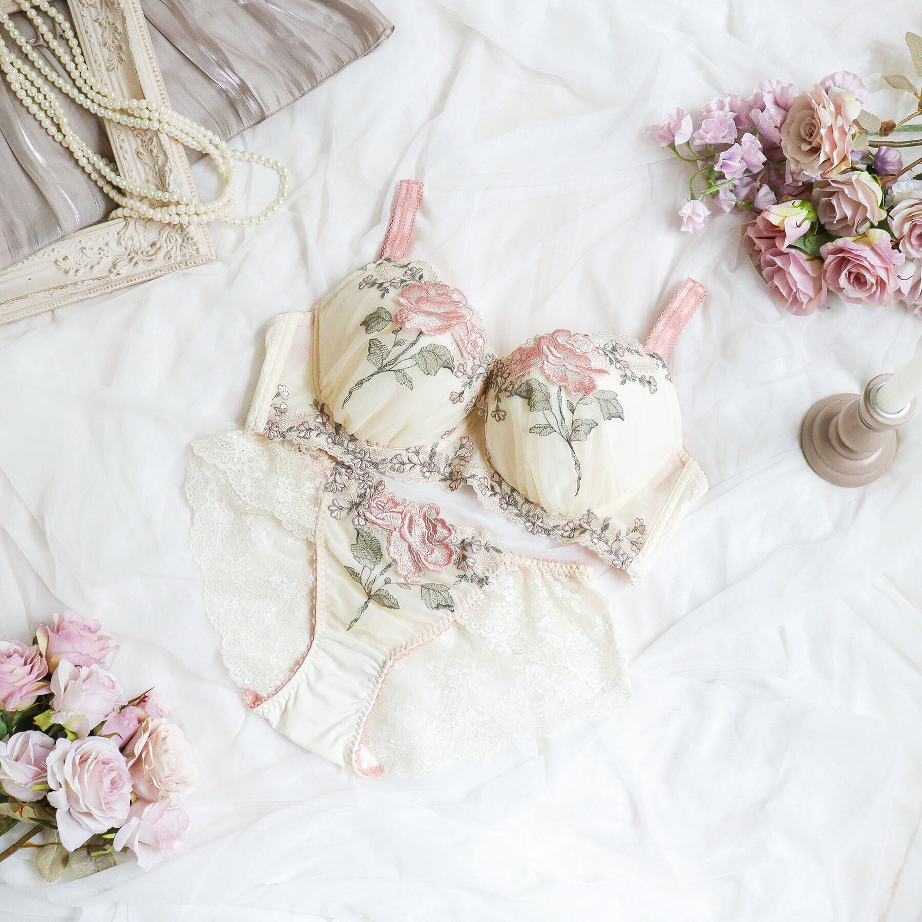 Risa Magli「フロリーナ ブラジャー（G-H）＜N Make Type＞」|インナー|