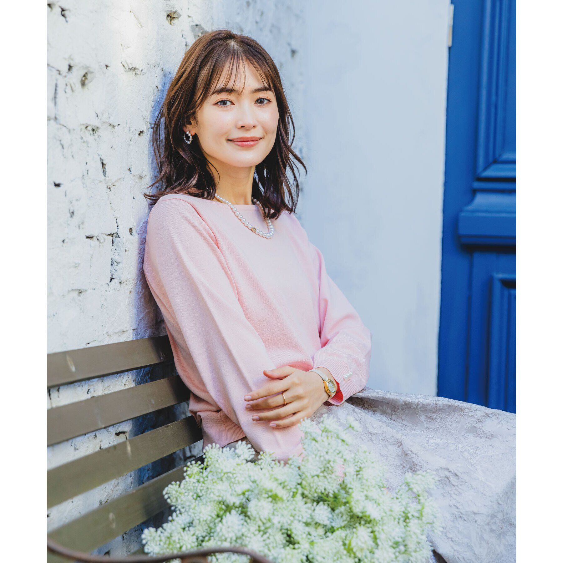 ITS&rsquo;DEMO「【アンチピリング／洗濯機OK】ボートネックニット」|ニット・セーター|