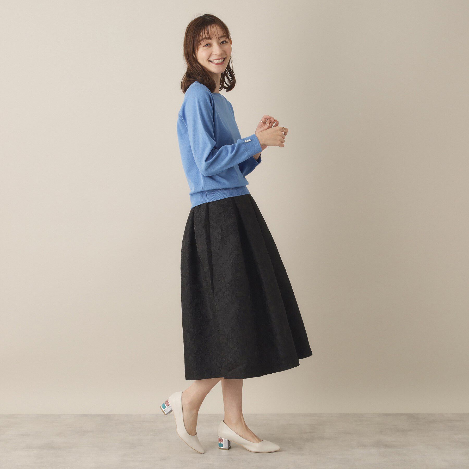 ITS&rsquo;DEMO「【アンチピリング／洗濯機OK】ボートネックニット」|ニット・セーター|