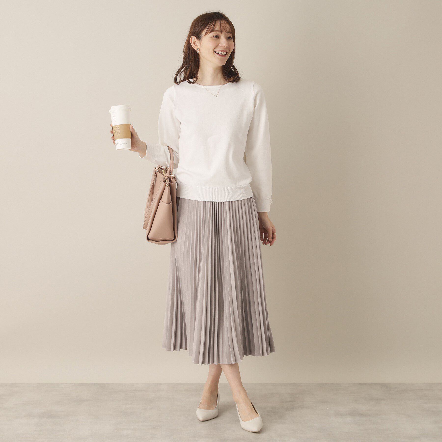 ITS&rsquo;DEMO「【アンチピリング／洗濯機OK】ボートネックニット」|ニット・セーター|