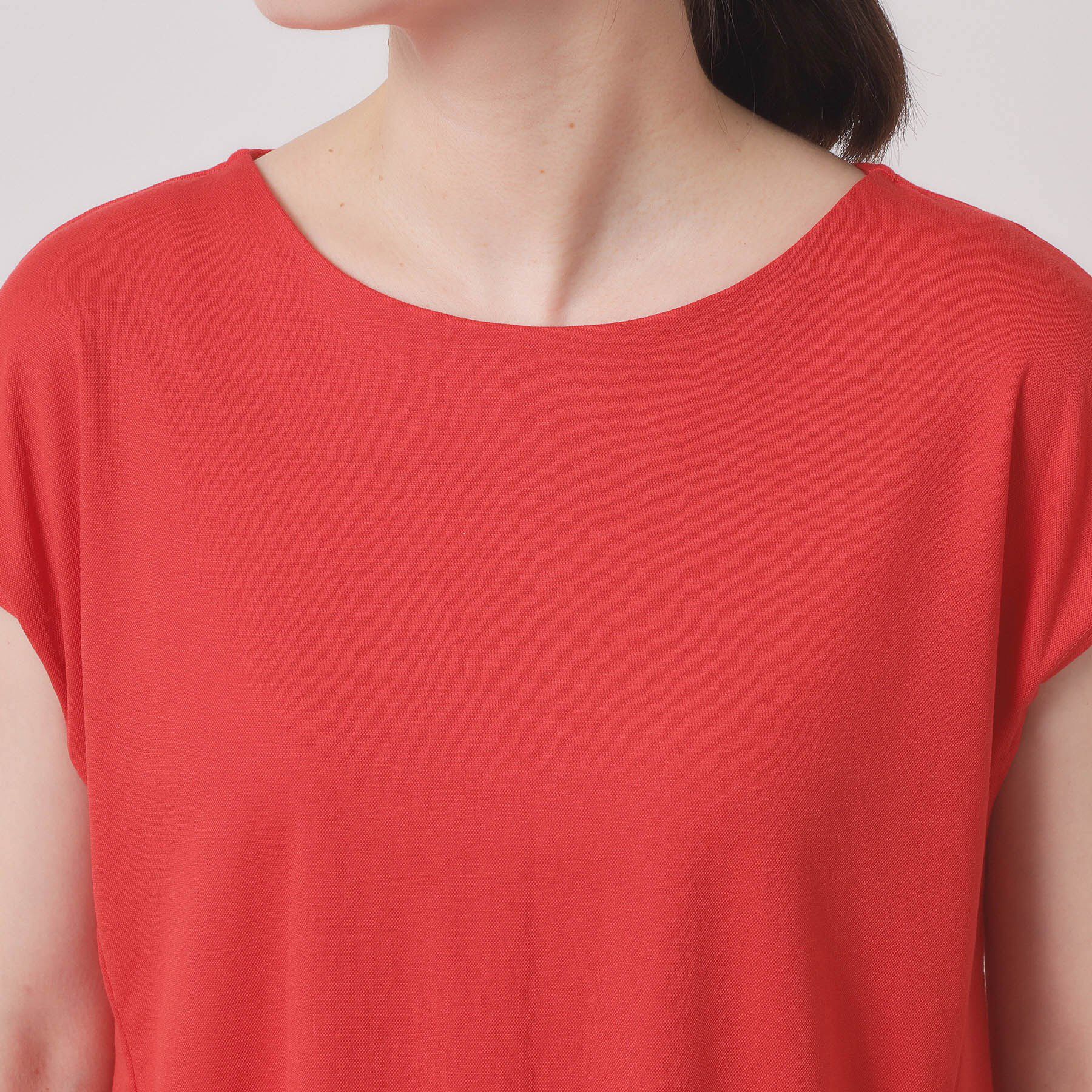 ITS&rsquo;DEMO「【接触冷感／洗濯機OK】カノコカットフレアワンピース」|ワンピース|