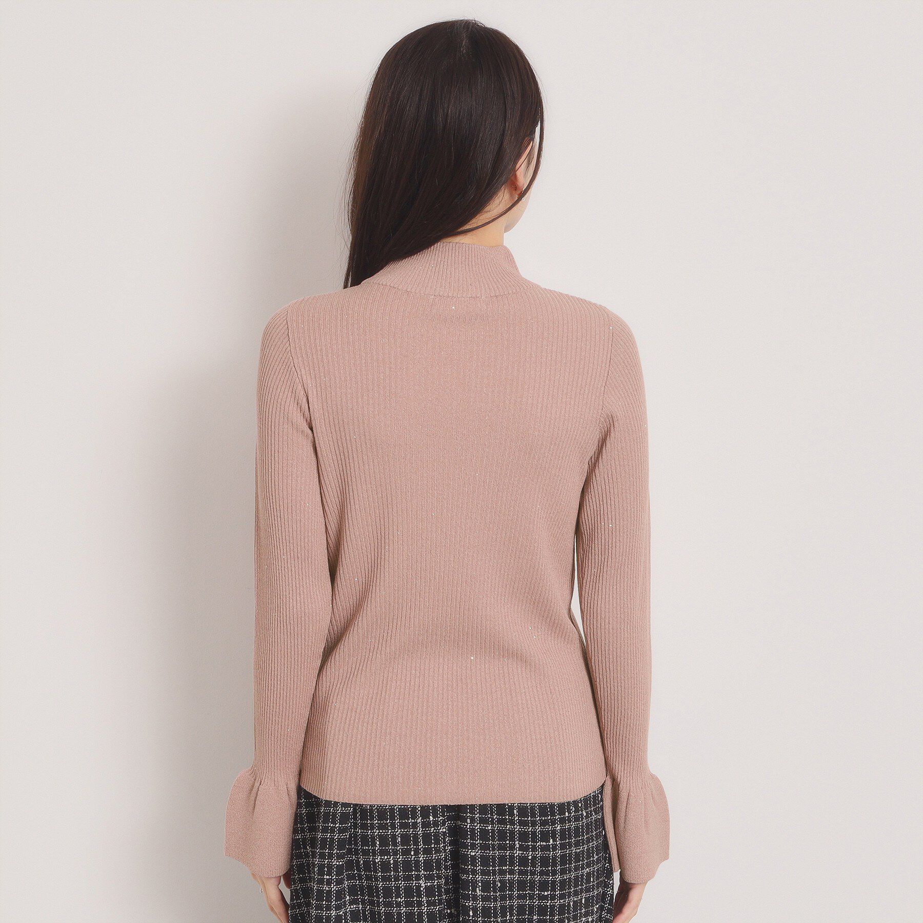 ITS&rsquo;DEMO「【手洗い可】スパンコールリブニット」|ニット・セーター|