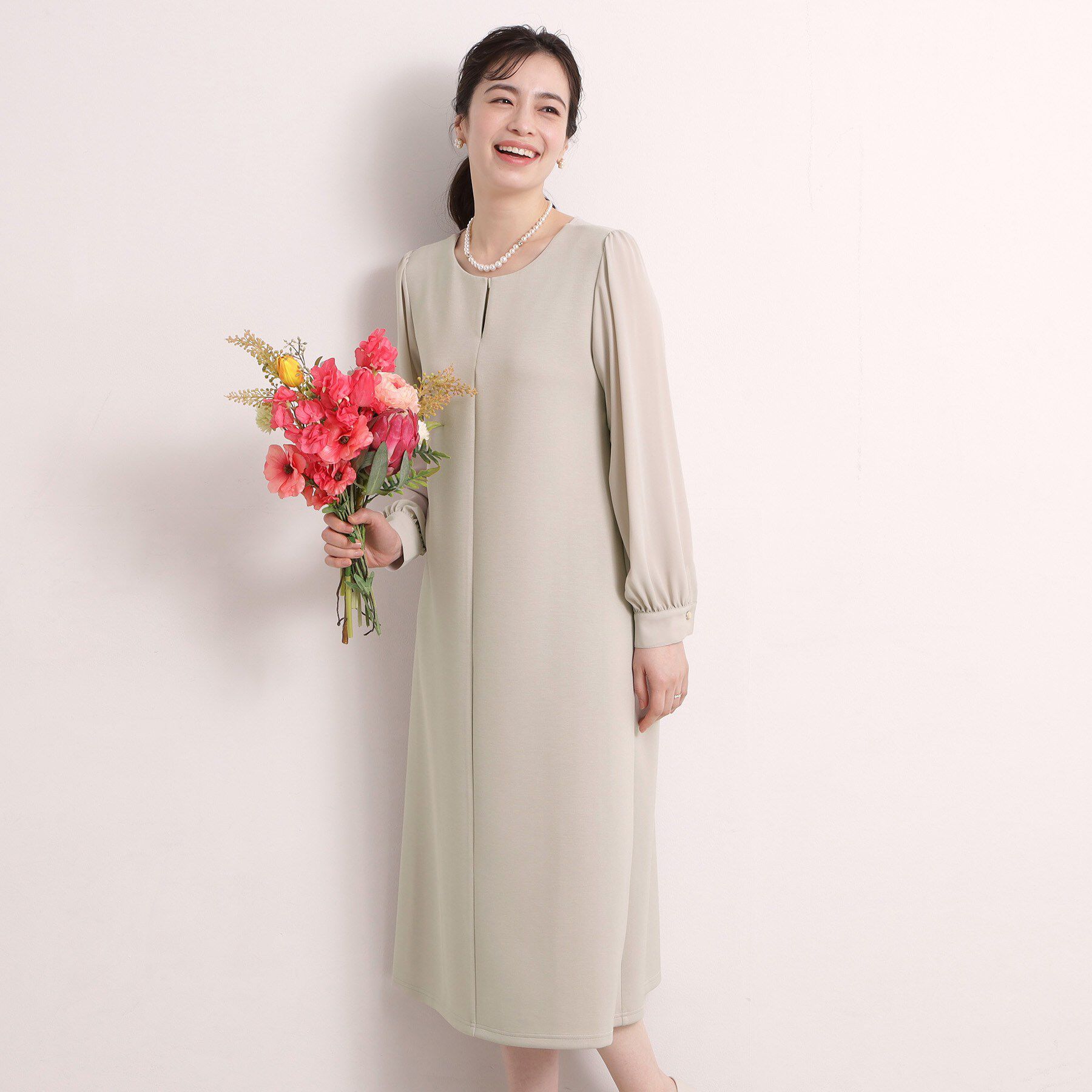 ITS&rsquo;DEMO「【洗濯機OK／入卒】ダンボールワンピース」|ワンピース|