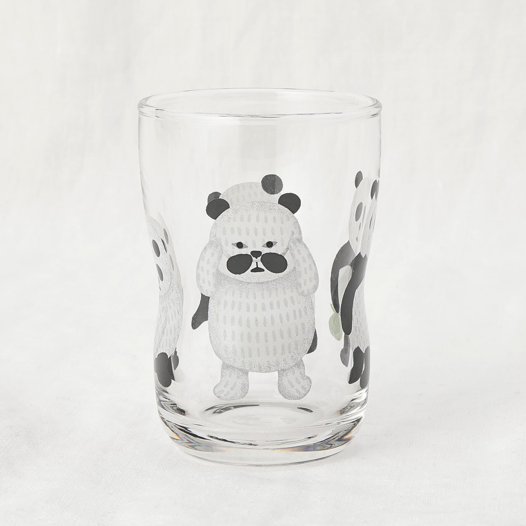 212 KITCHEN STORE「つよいこグラスMパンダ銭湯 とうちゃん」|グラス・マグカップ|