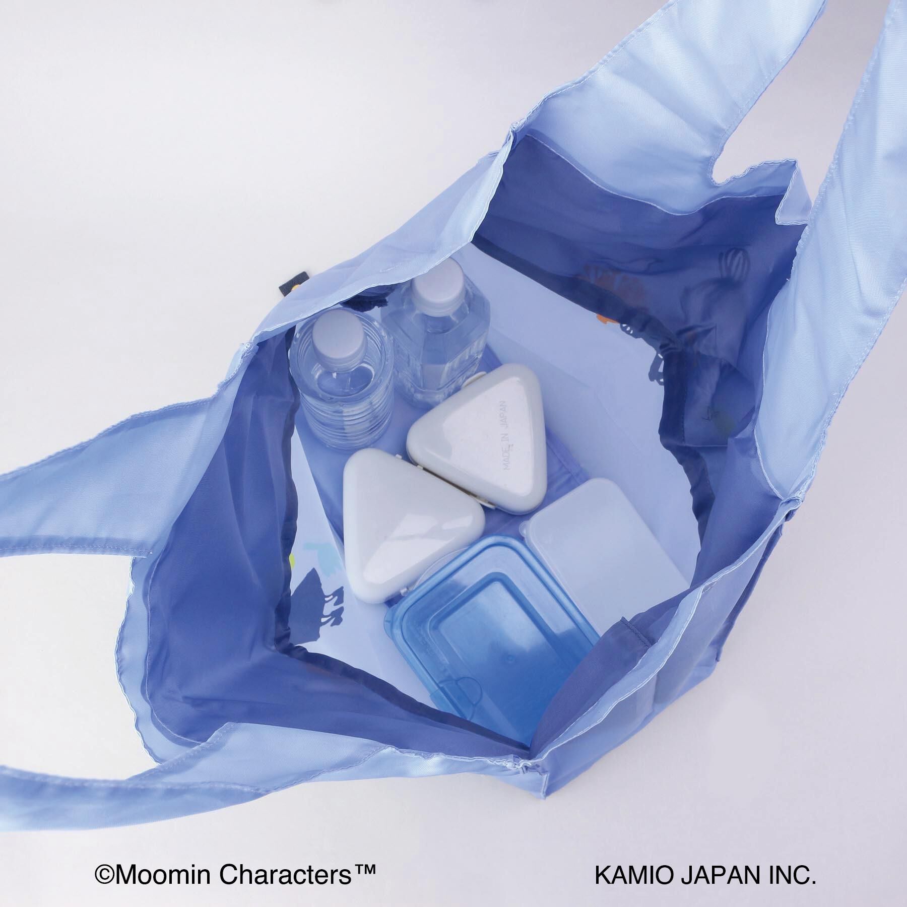 212 KITCHEN STORE「CCPMOワイド底板付エコバッグ LMF26 BL ＜MOOMIN ムーミン＞」|その他|