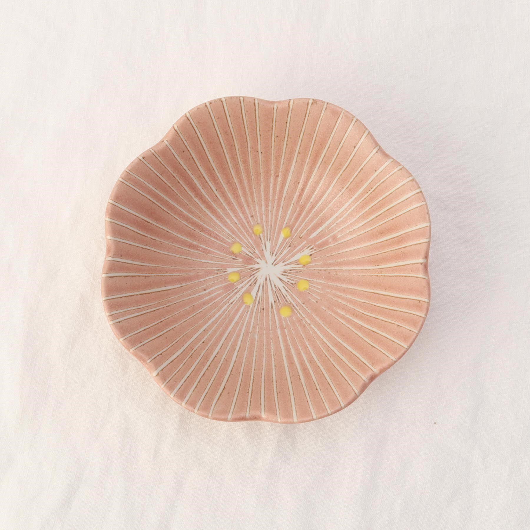 212 KITCHEN STORE「はなこまち 浅鉢 桃」|食器・キッチングッズ|