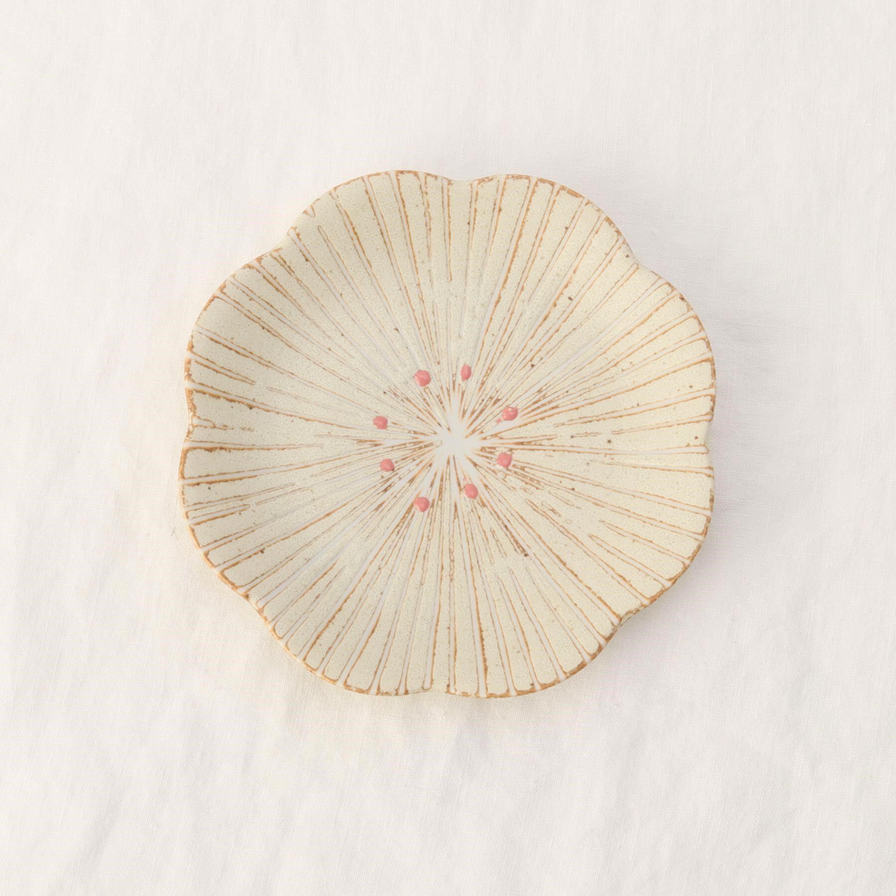 212 KITCHEN STORE「はなこまち 小皿 白」|食器・キッチングッズ|